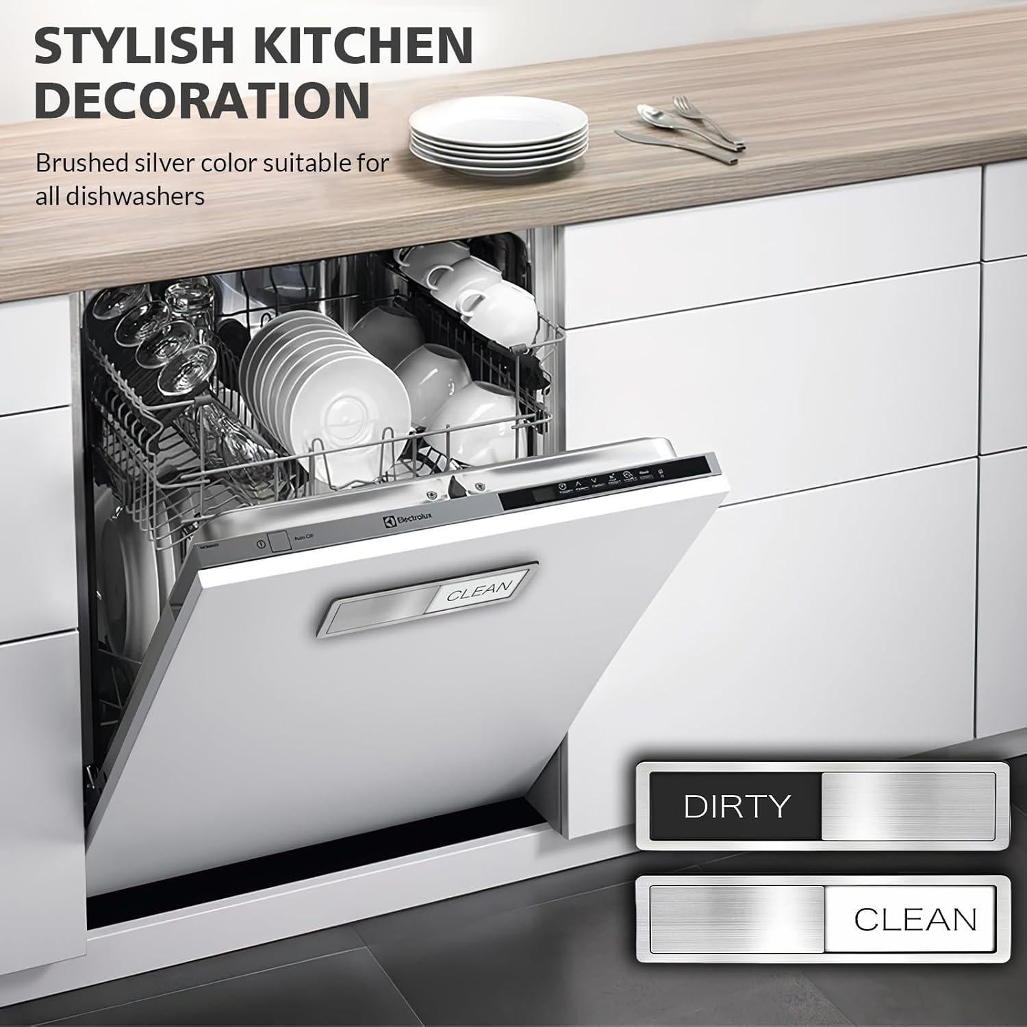 Imán Magnético Limpio Sucio WABIWABI@HOME 17.78x5.08cm