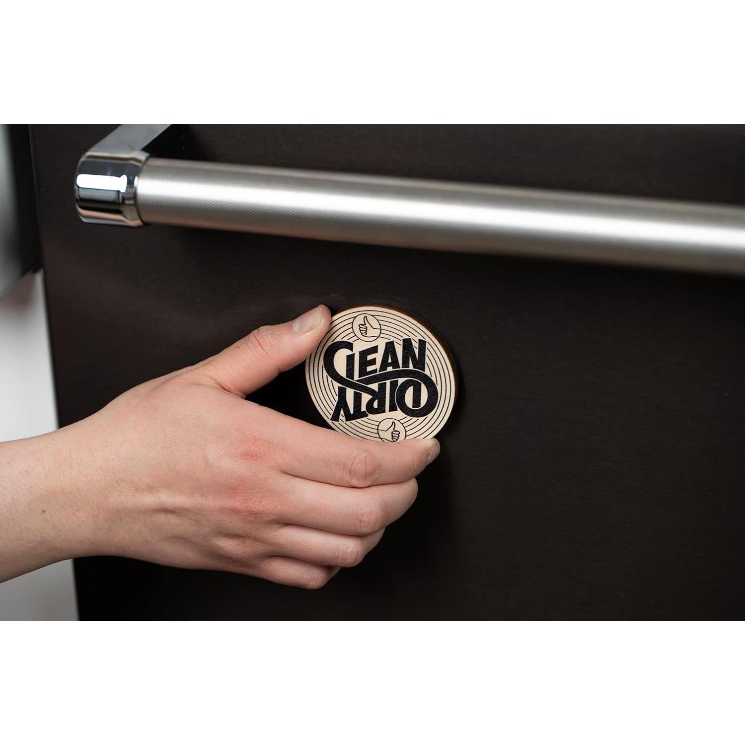 Imán de Lavavajillas Stellar Factory de Madera Rotatable