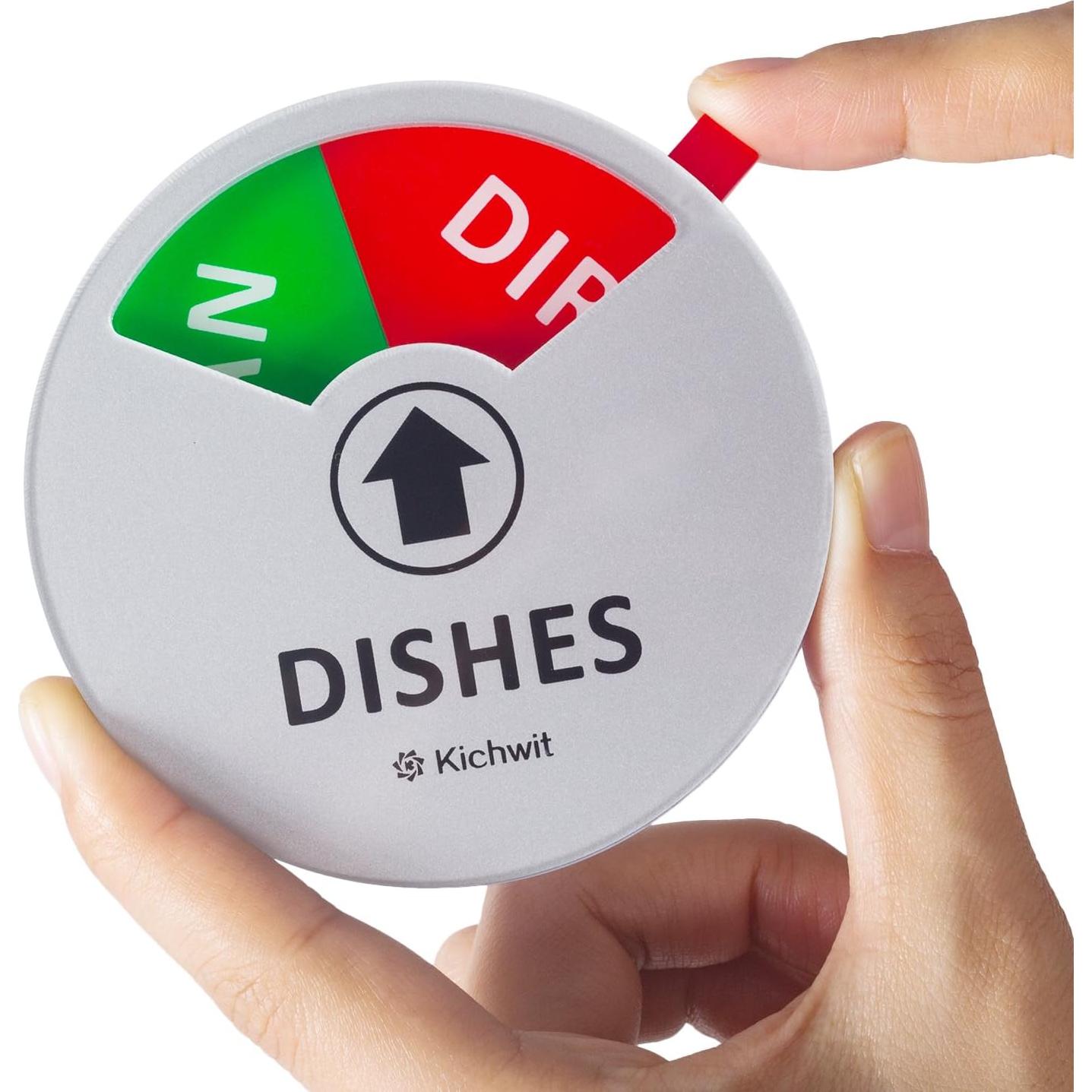 Imán Lavavajillas Limpio Sucio Kichwit 8.9 cm con Vacío