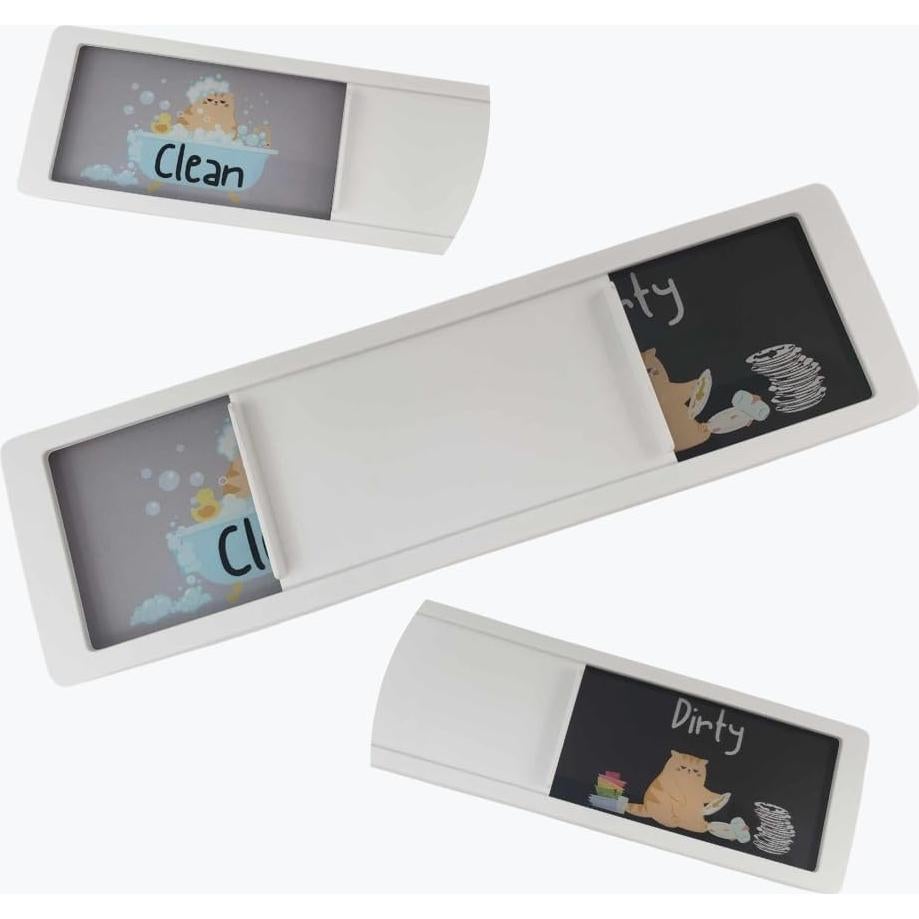 Imán de Lavavajillas Limpio Sucio Gato Pretty Inappropriate