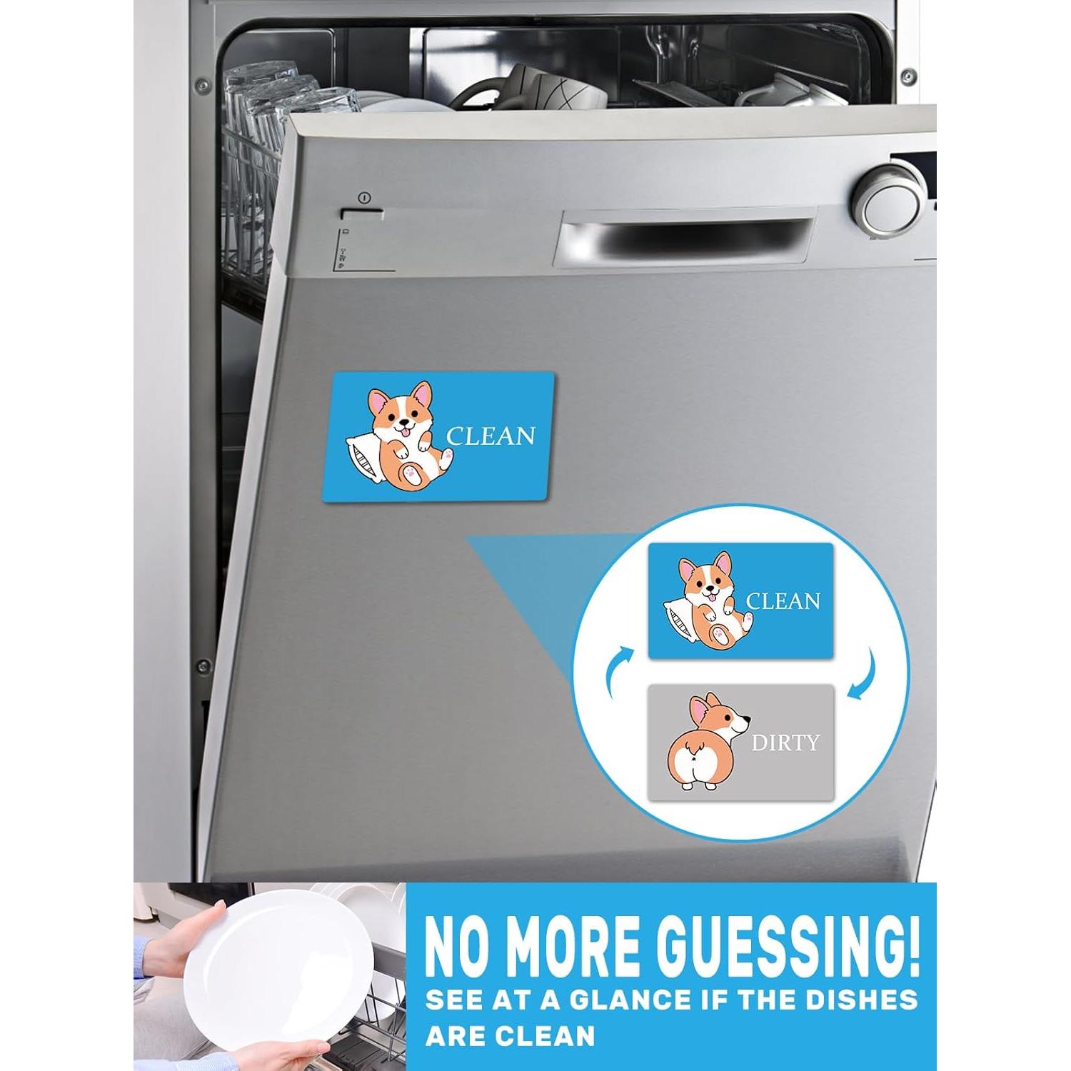 Imán de Lavavajillas Reversible PWHINGN 9.7x5.6cm Perro