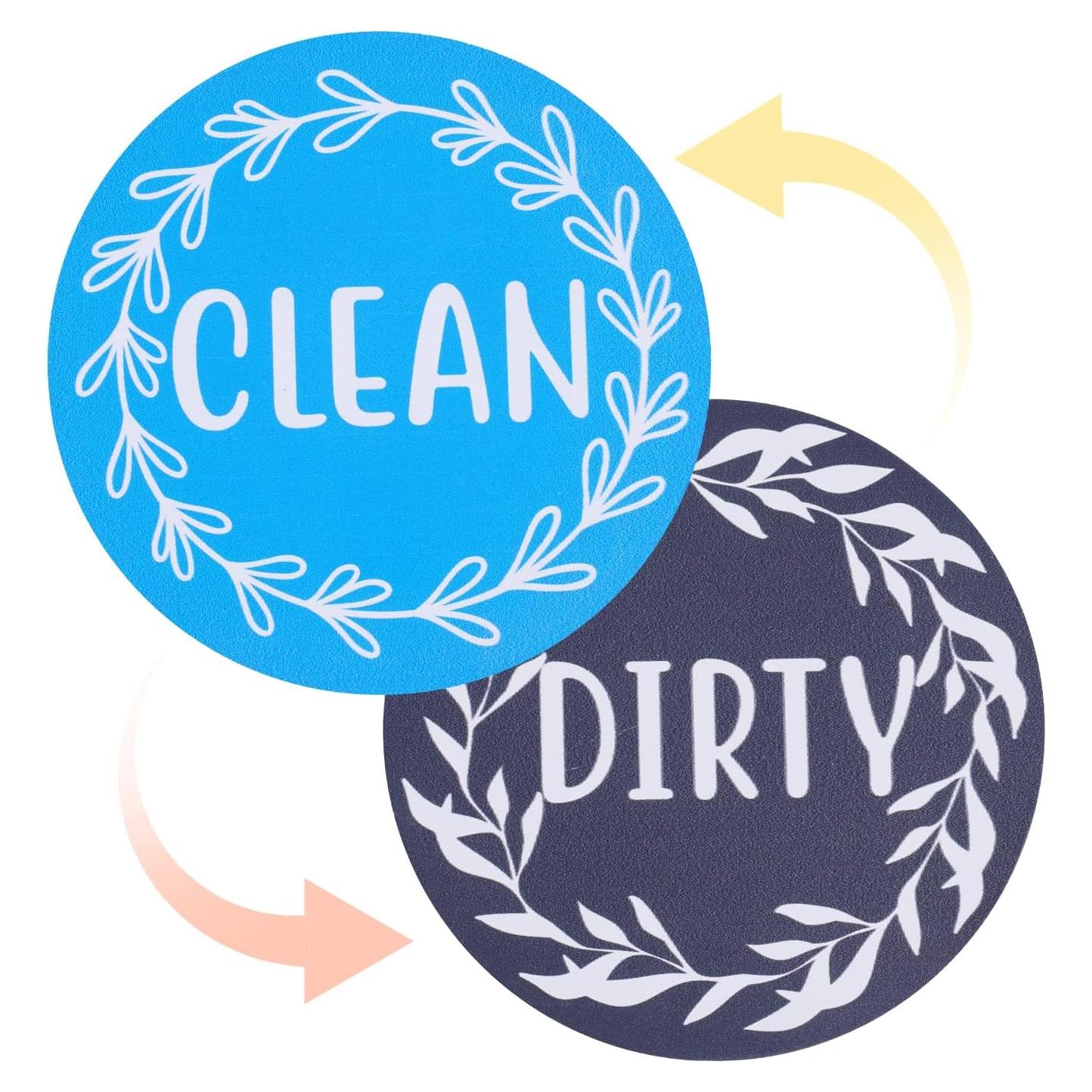 Imán de Lavavajillas Reversible BOXOB 9cm Limpio Sucio