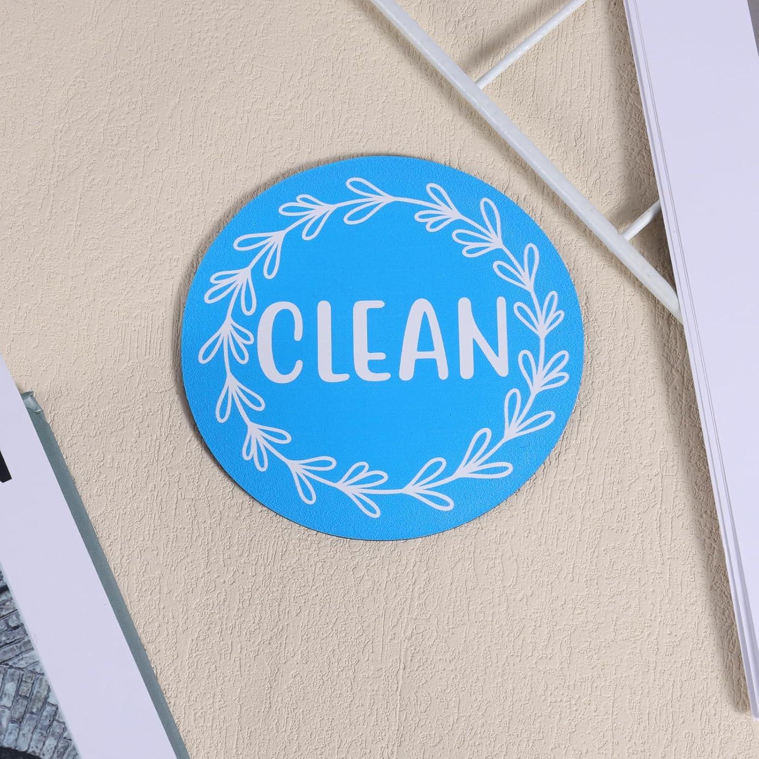 Imán de Lavavajillas Reversible BOXOB 9cm Limpio Sucio