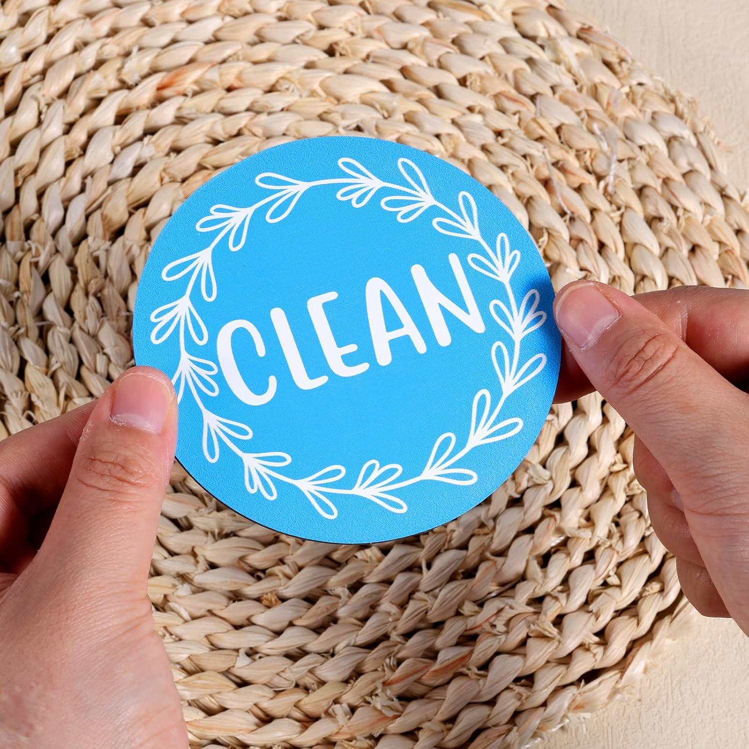 Imán de Lavavajillas Reversible BOXOB 9cm Limpio Sucio