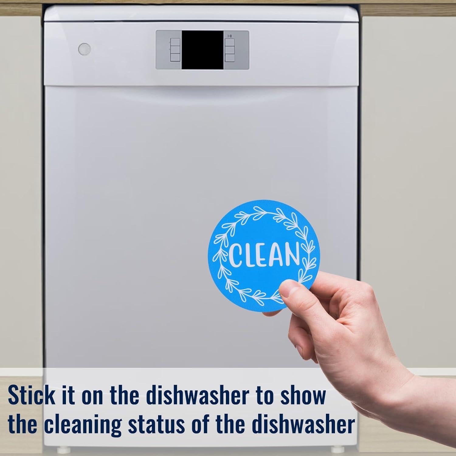 Imán de Lavavajillas Reversible BOXOB 9cm Limpio Sucio