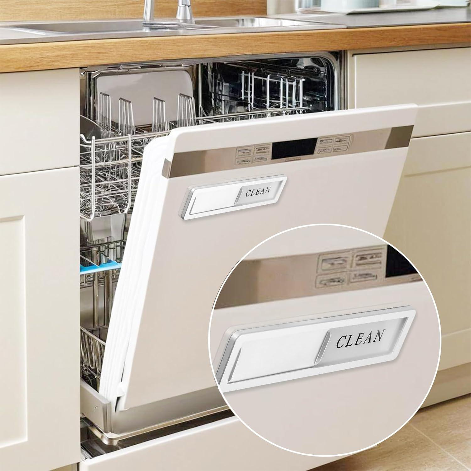 Señal Magnética Lavavajillas Limpio Sucio RIUOTA Plata