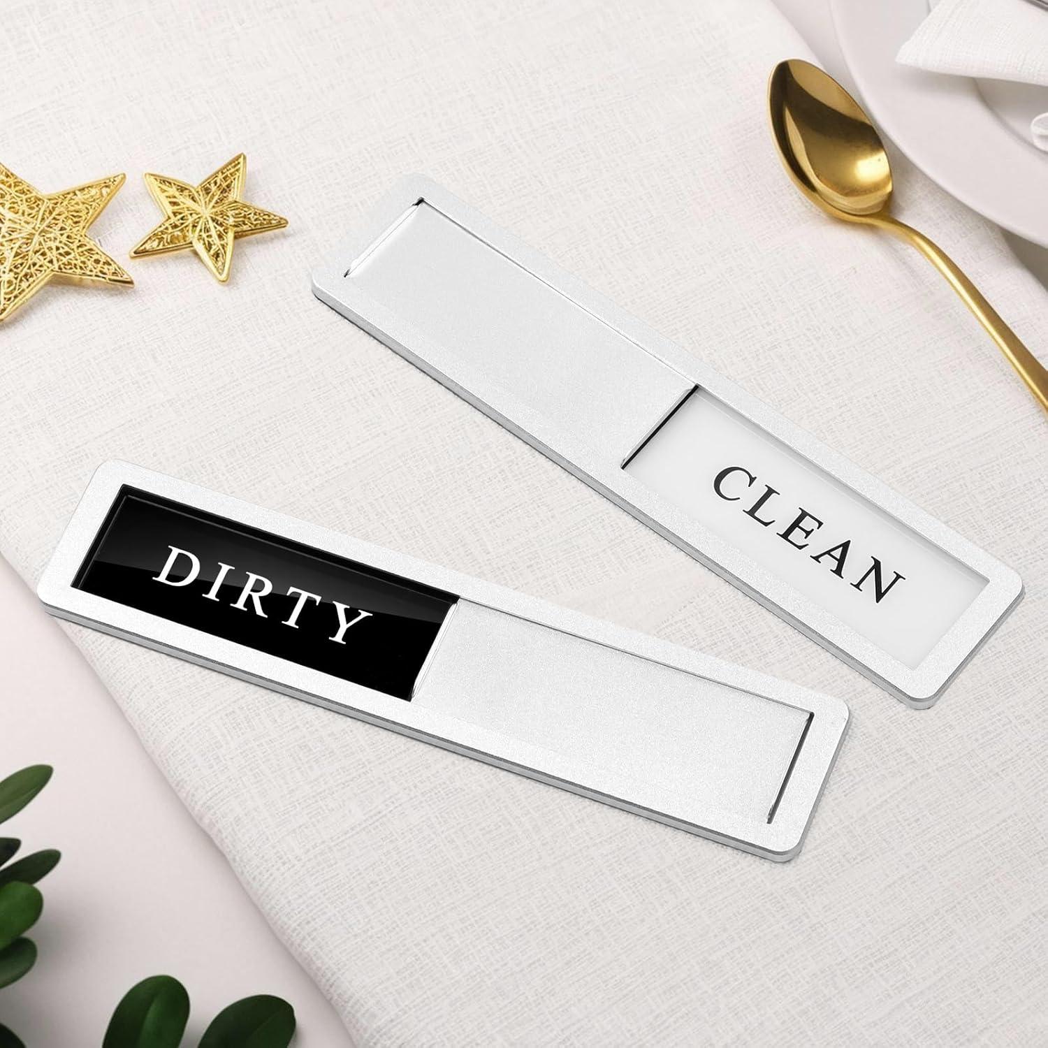 Señal Magnética Lavavajillas Limpio Sucio RIUOTA Plata