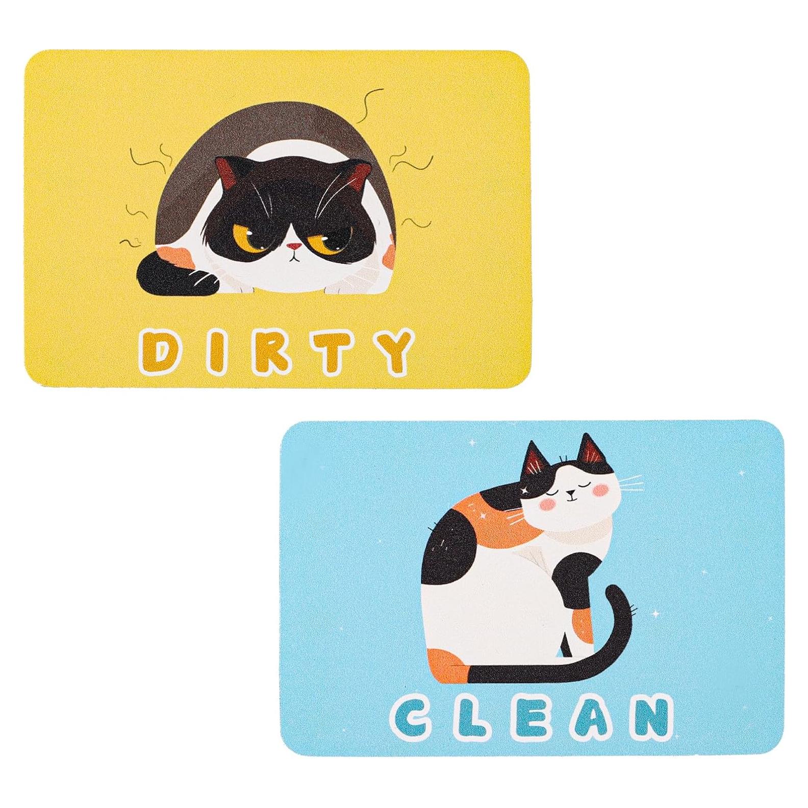 2 Piezas Imán Magnético de Lavavajillas Limpio Sucio Gosknor