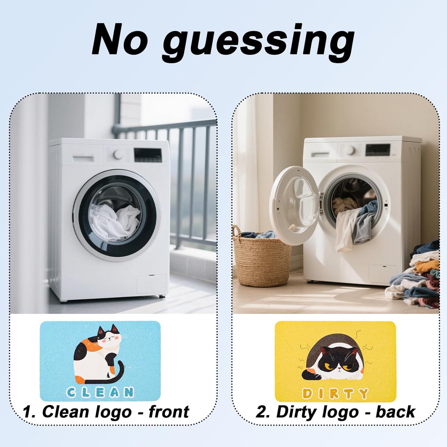 2 Piezas Imán Magnético de Lavavajillas Limpio Sucio Gosknor