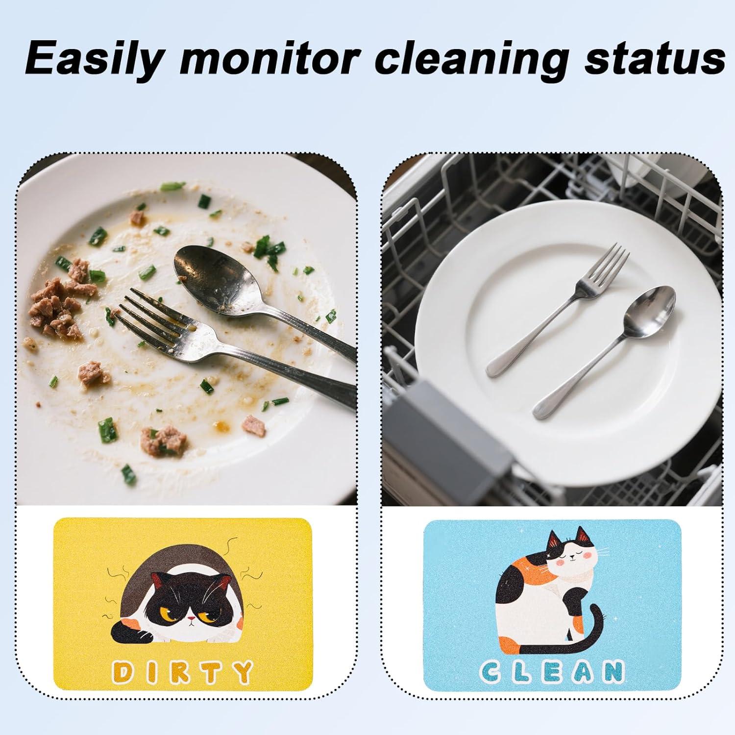 2 Piezas Imán Magnético de Lavavajillas Limpio Sucio Gosknor