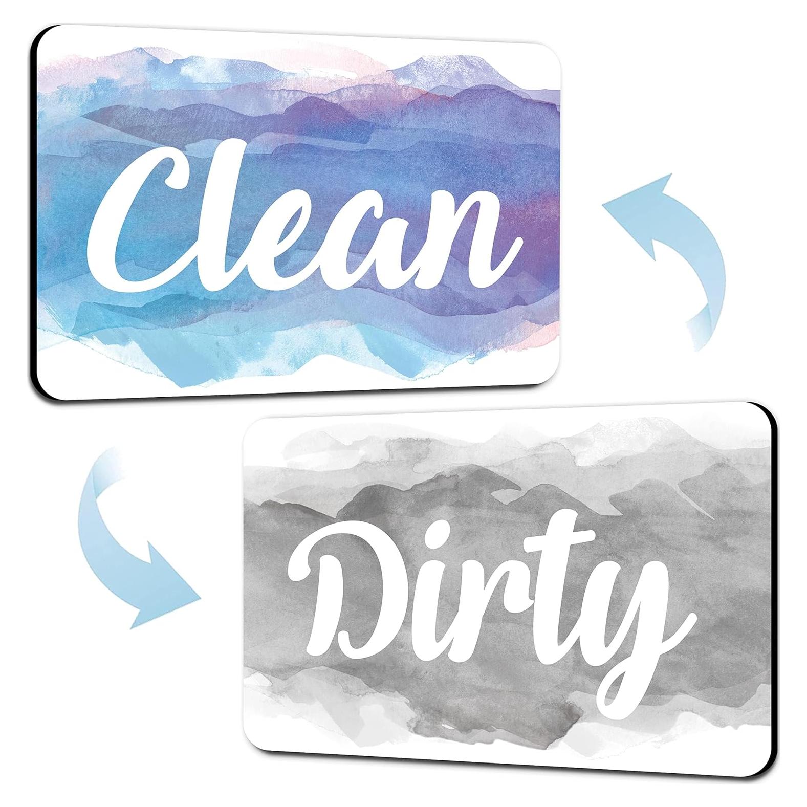 Signo Magnético Lavavajillas KYONANO Limpio Sucio 9x5cm