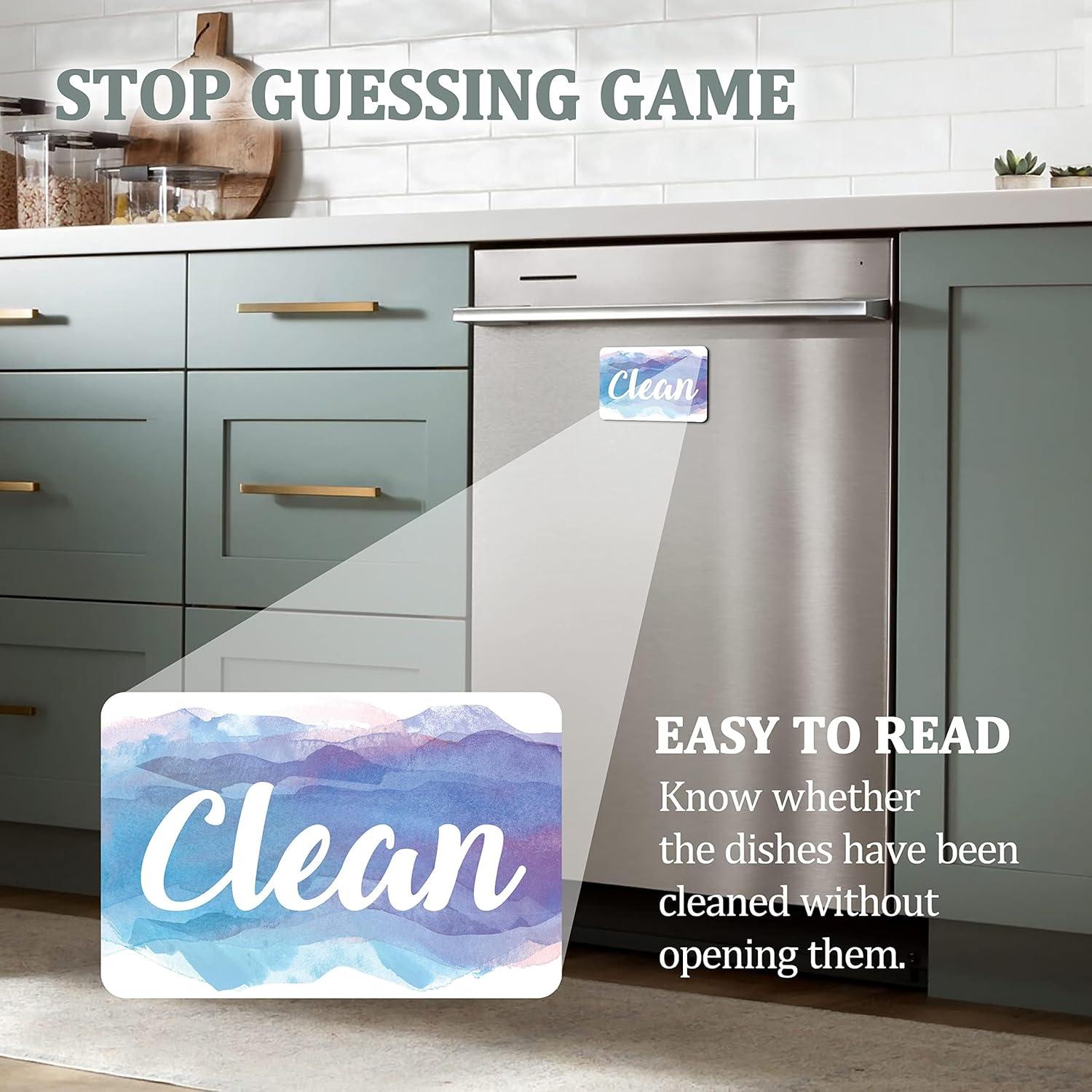 Signo Magnético Lavavajillas KYONANO Limpio Sucio 9x5cm