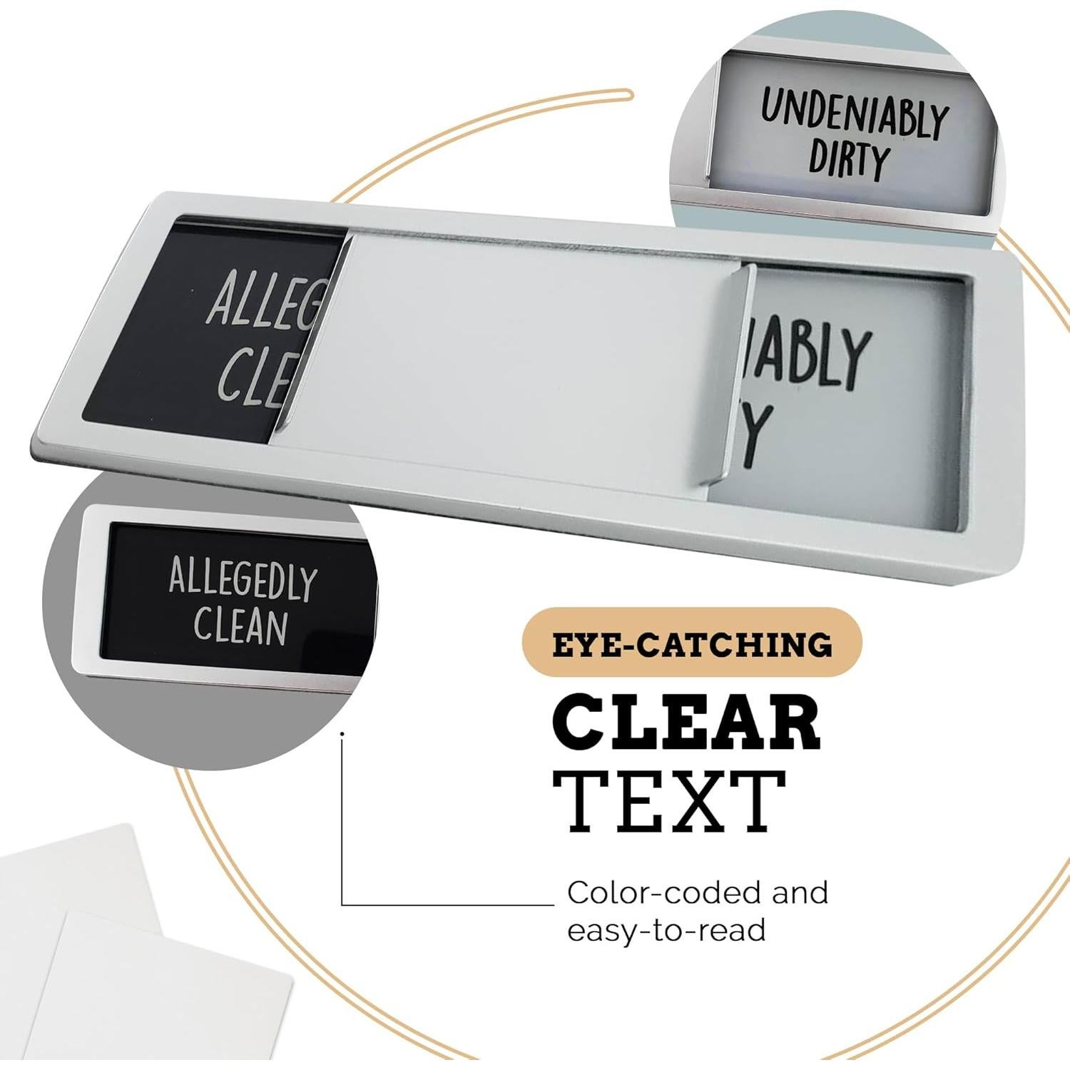 Imán para Lavavajillas Bastante Inapropiado Limpio/Sucio