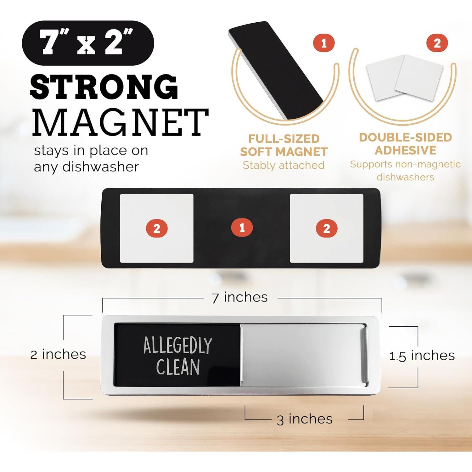 Imán para Lavavajillas Bastante Inapropiado Limpio/Sucio