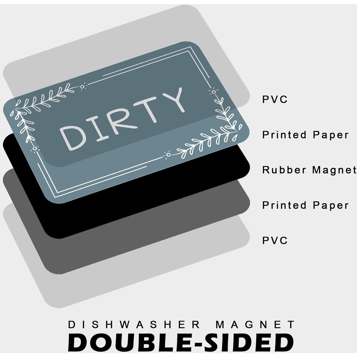 Imán de Lavavajillas Limpio Sucio Guokoko - Magnético 8.64x5.58cm