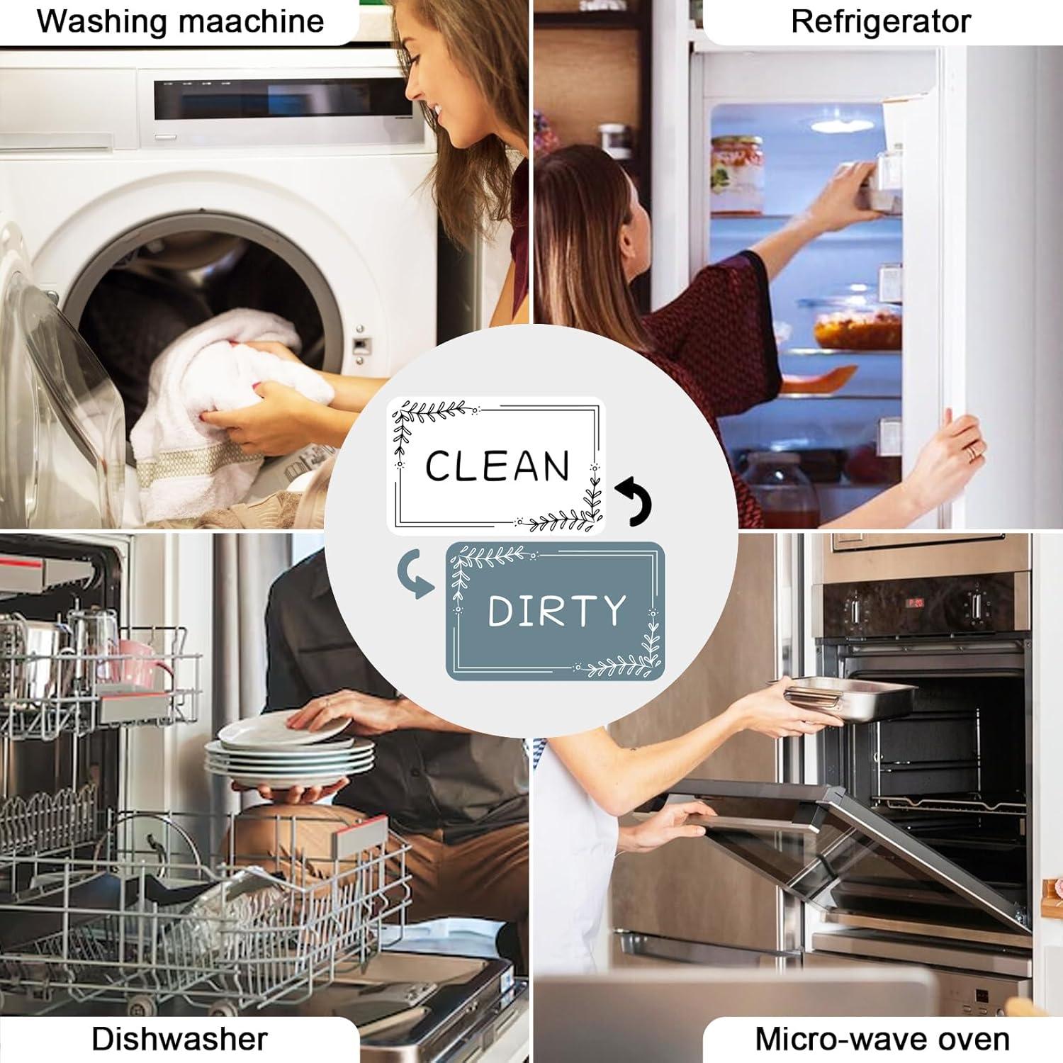 Imán de Lavavajillas Limpio Sucio Guokoko - Magnético 8.64x5.58cm