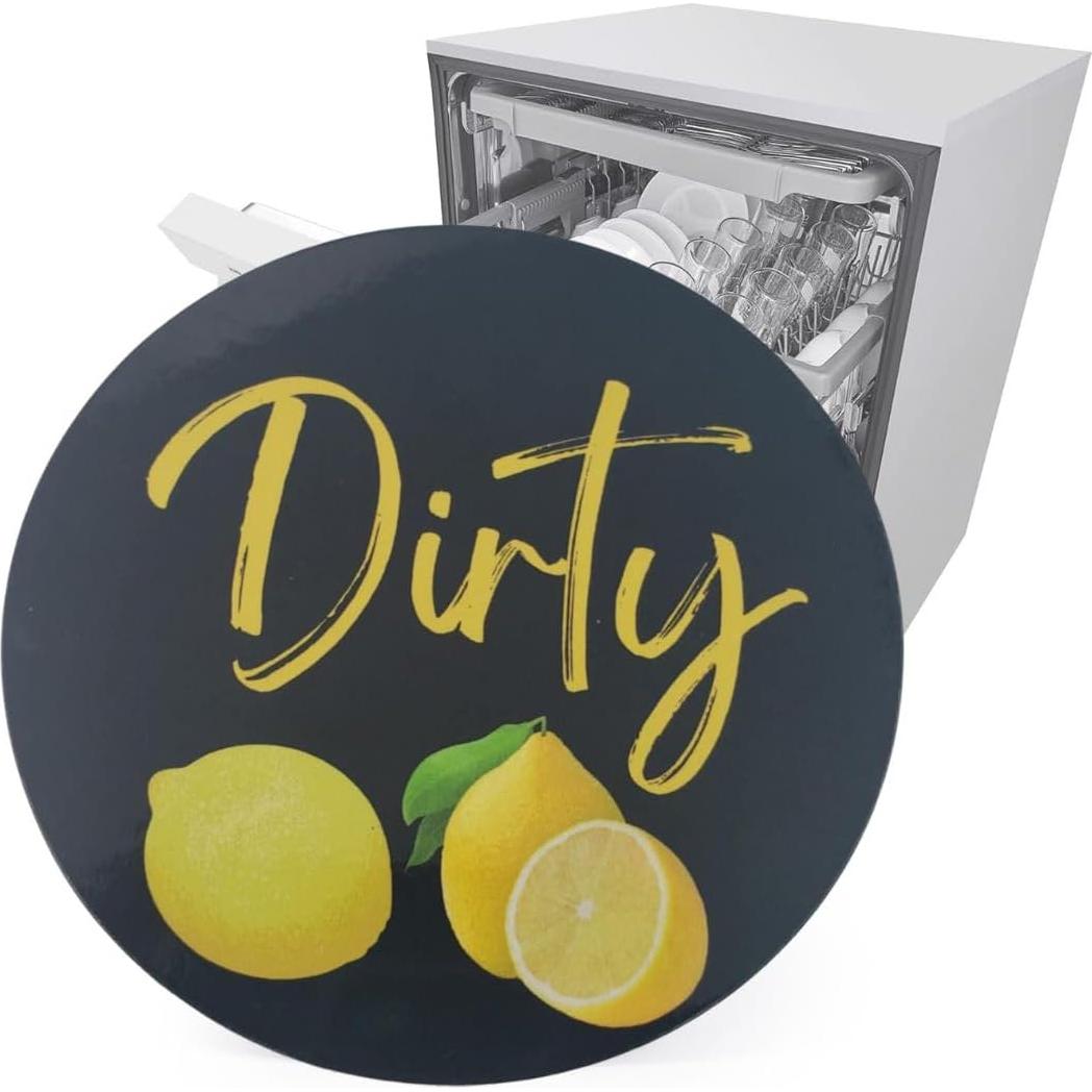 Imán de Lavavajillas Limpio Sucio Pretty Inappropriate 8.89 cm