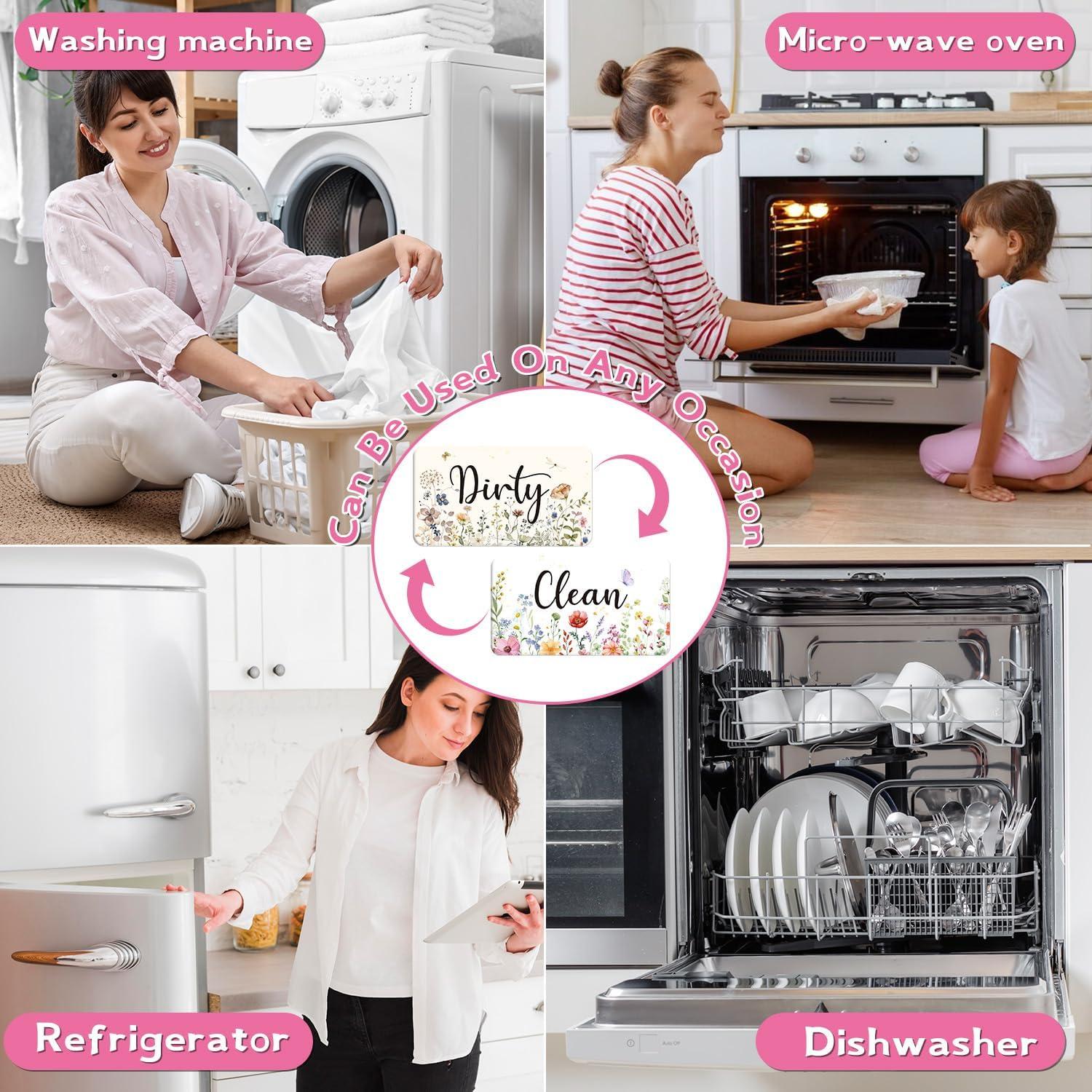 Imán Reversible para Lavavajillas Cosmisun - Limpio/Sucio 10x5.6cm