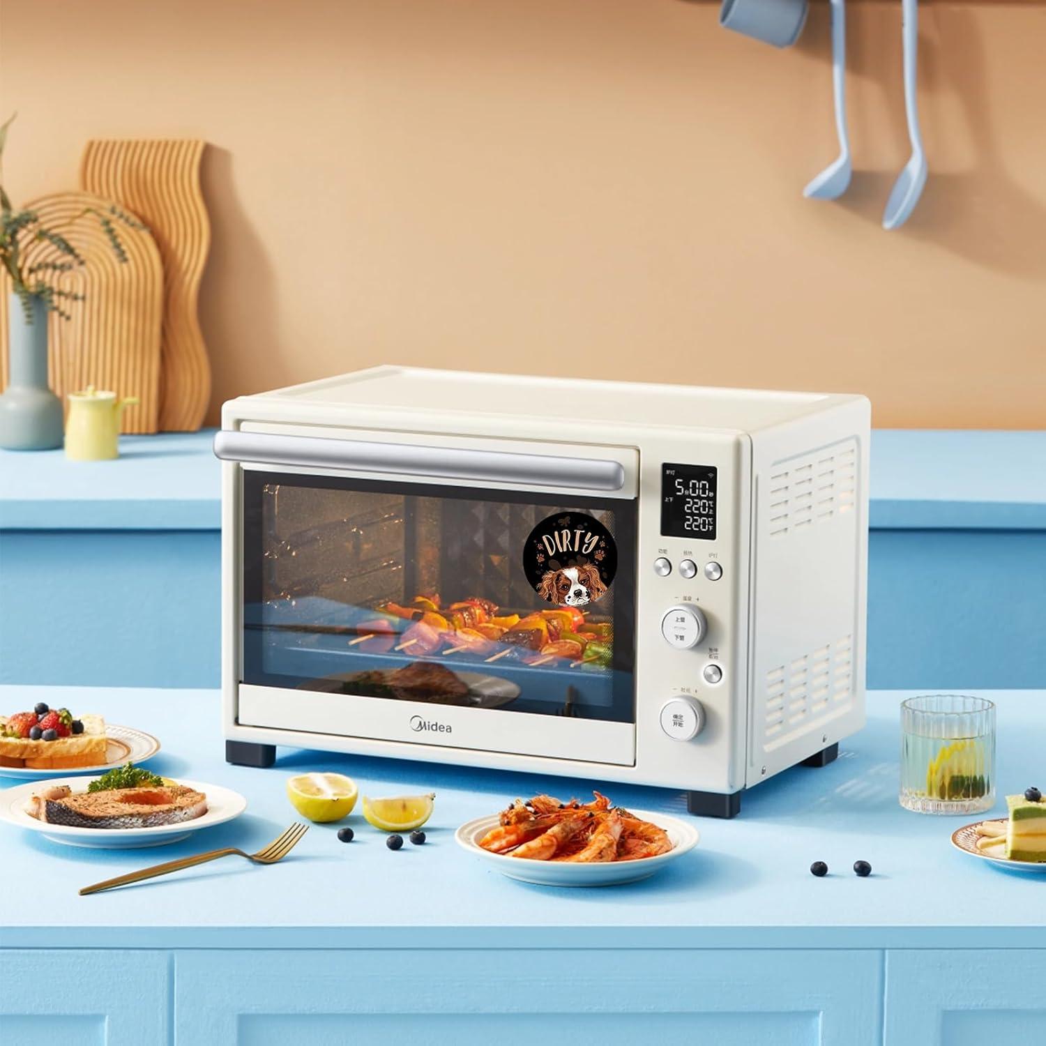 Imán Limpio Sucio para Lavavajillas IVICOO - Patrón Cachorro 9x9cm