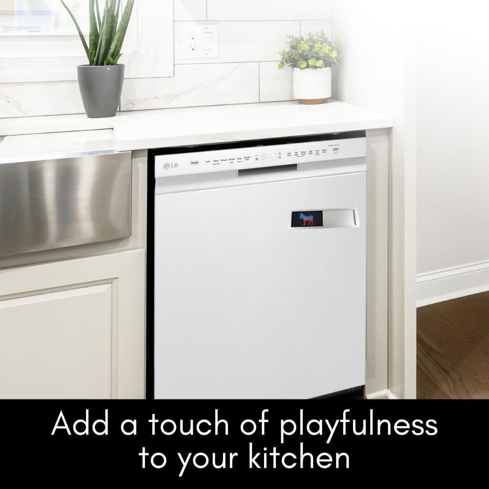 Imán Político Divertido para Lavavajillas Limpio Sucio 17.78x5.08cm