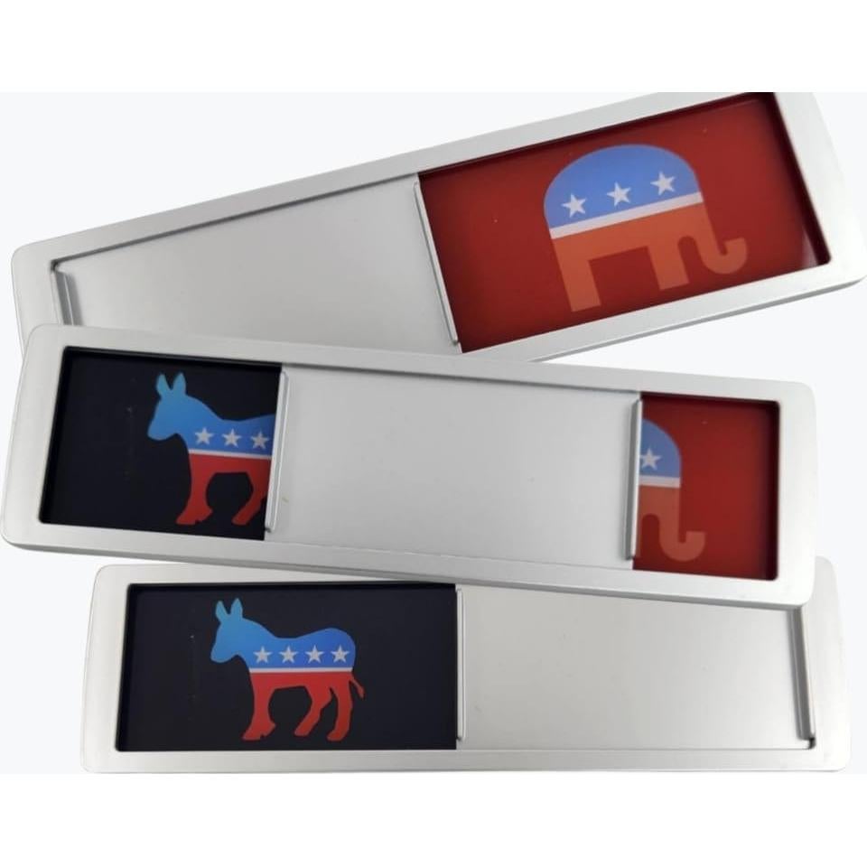 Imán Político Divertido para Lavavajillas Limpio Sucio 17.78x5.08cm