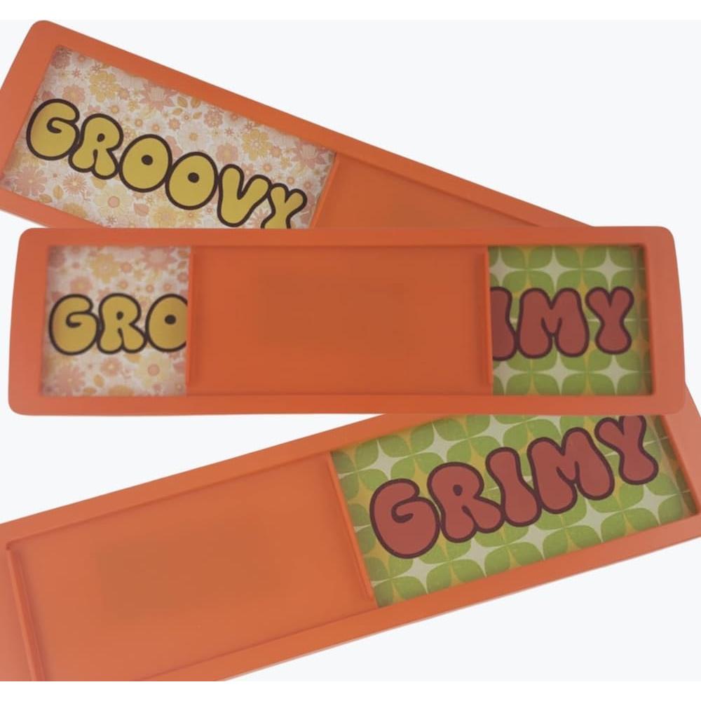 Imán Retro Deslizante Limpio Sucio Pretty Inappropriate 17.78x5.08cm