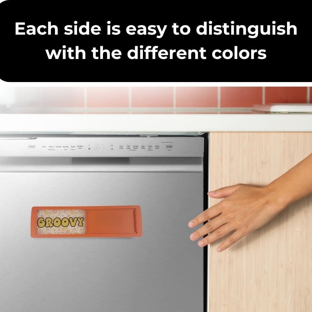 Imán Retro Deslizante Limpio Sucio Pretty Inappropriate 17.78x5.08cm