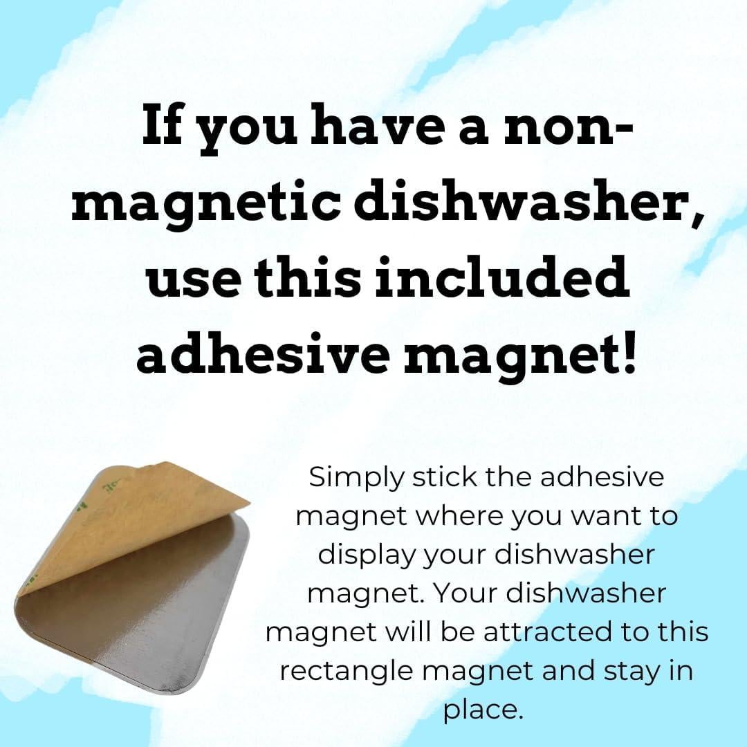 Imán de Lavavajillas Limpio Sucio Pretty Inappropriate 8.89cm