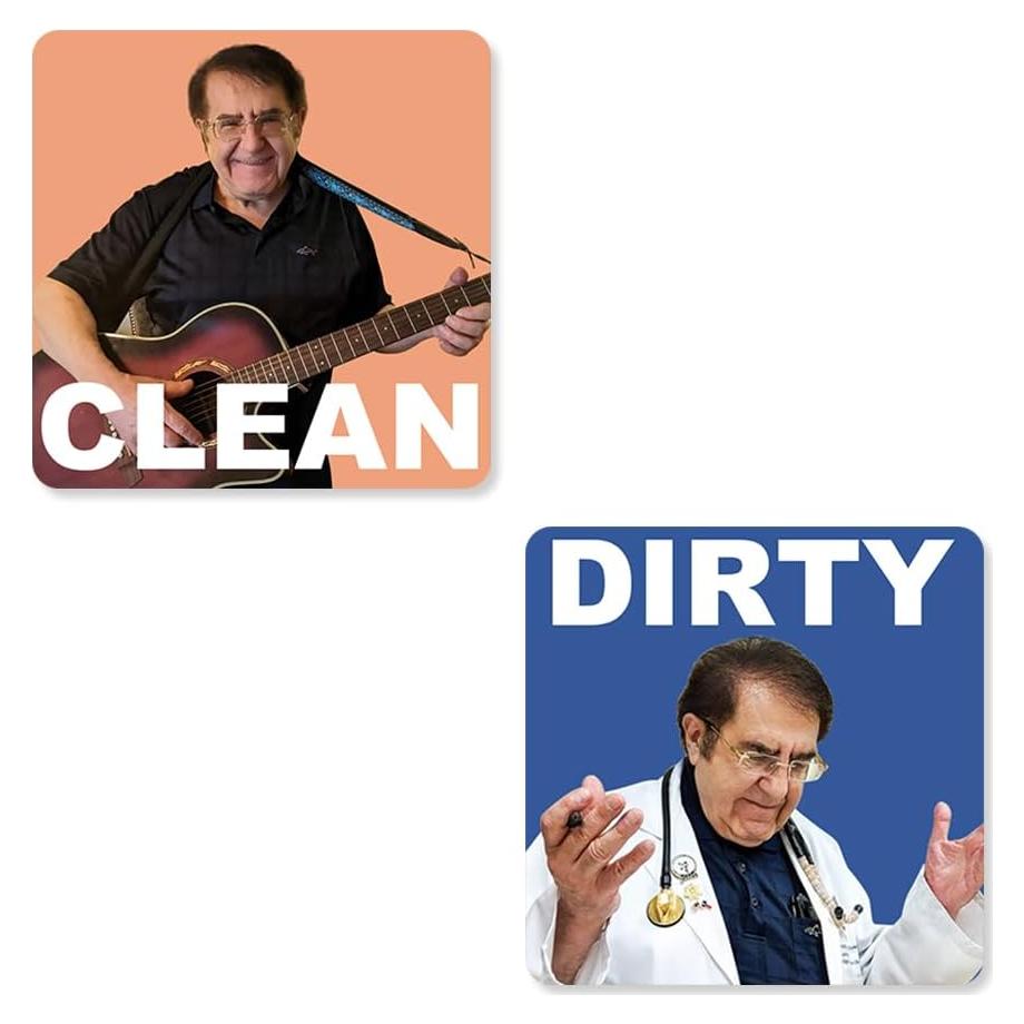 Imán Doble Cara para Lavavajillas SHINECHO - 8.89 cm PVC