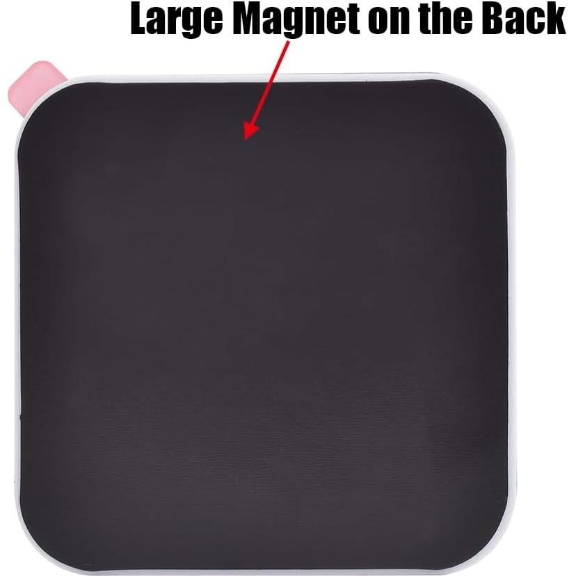 Imán para Lavavajillas Kichwit Limpio Sucio 8.89 cm Plata