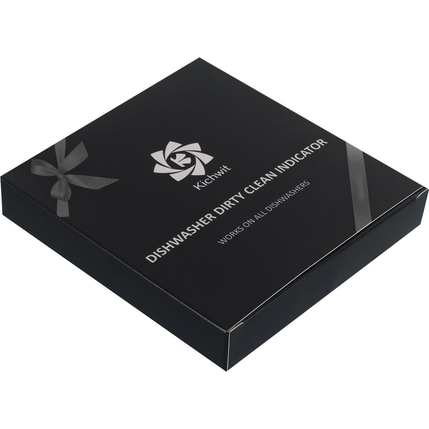 Imán para Lavavajillas Kichwit Limpio Sucio 8.89 cm Plata