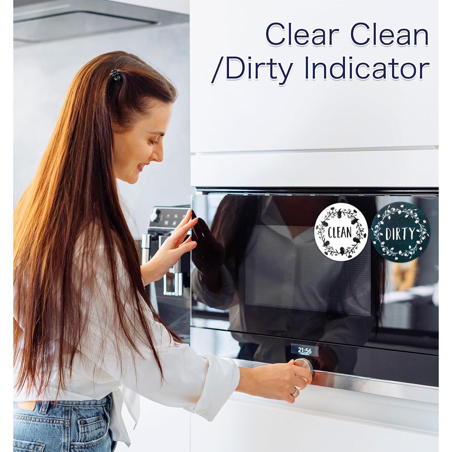 Imán de Lavavajillas Limpio Sucio ValueBargain 8.89cm Verde