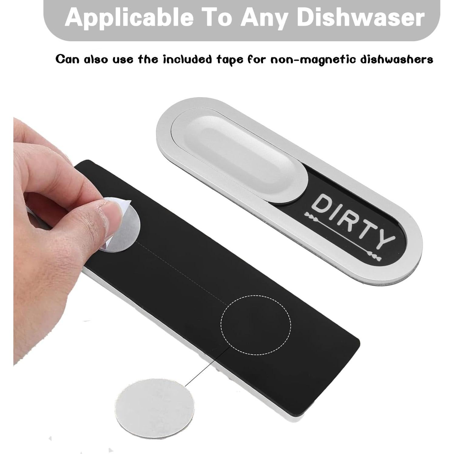 Imán de Lavavajillas Limpio Sucio HANAOTO - Magnético 15.24x4.32cm