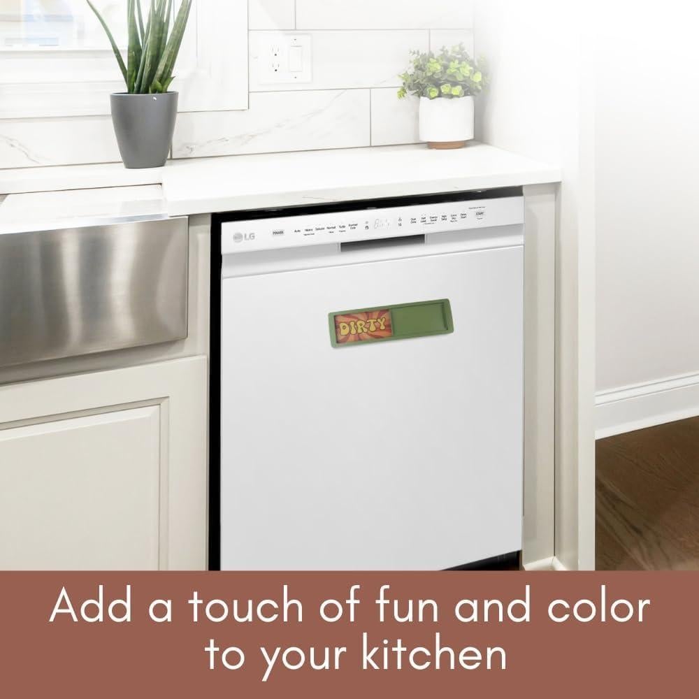 Imán Divertido Limpio Sucio para Lavavajillas Pretty Inappropriate
