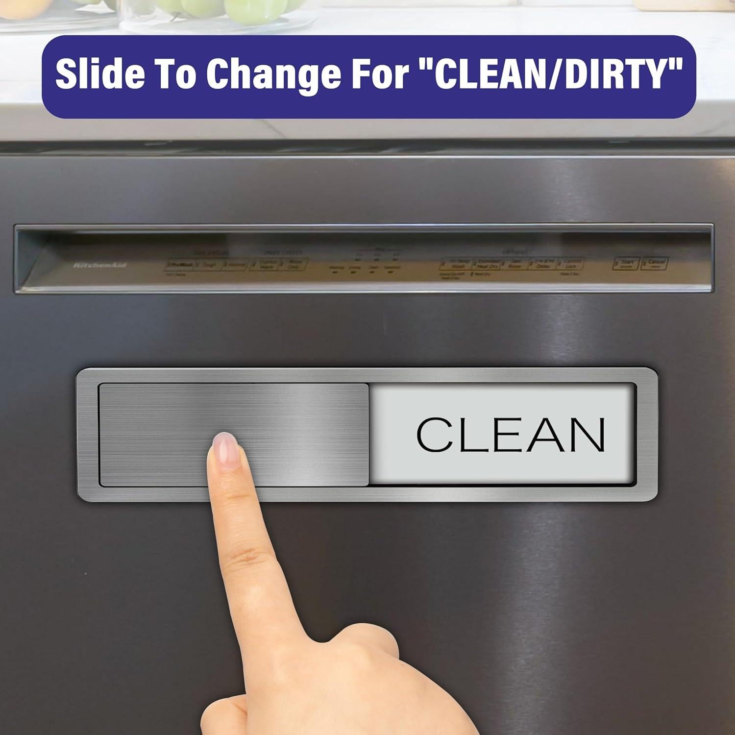 Imán para Lavavajillas Limpio Sucio WeddingSteps 19.8x7.1cm