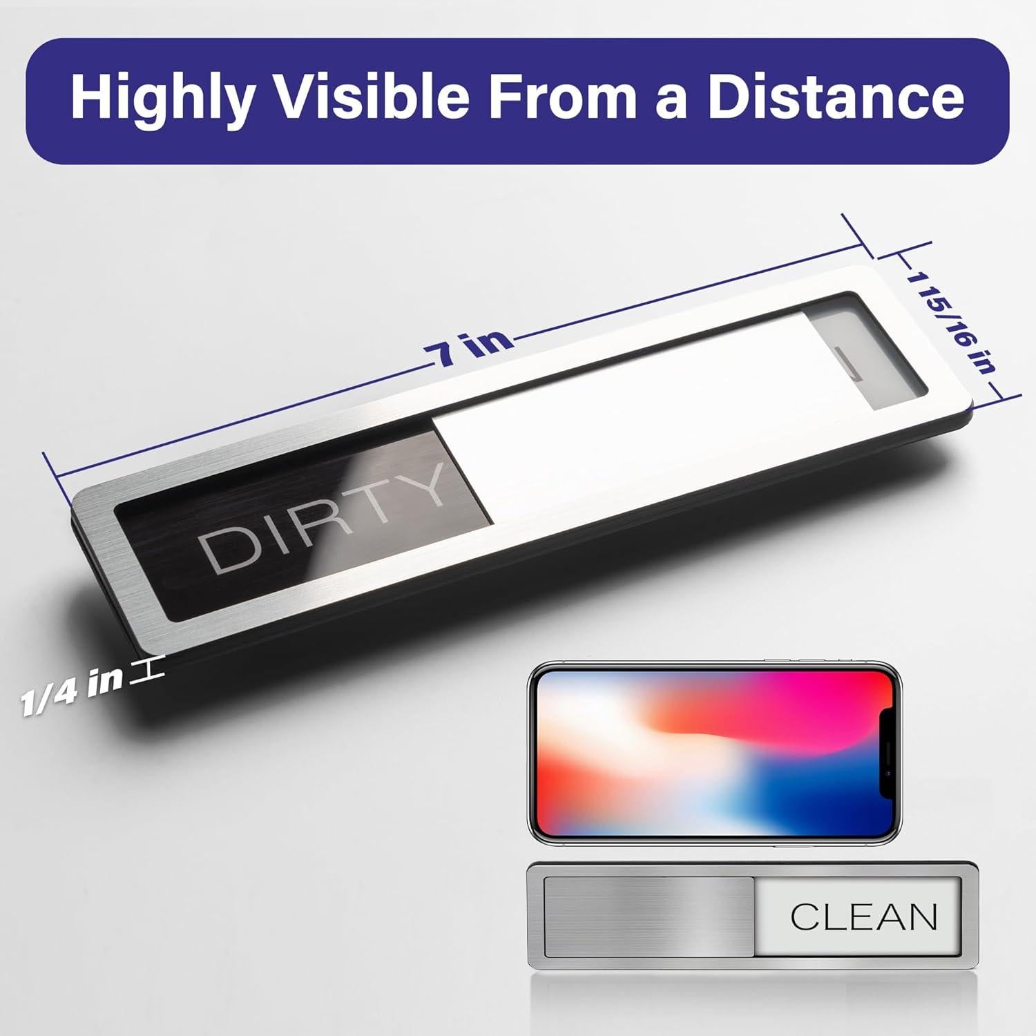 Imán para Lavavajillas Limpio Sucio WeddingSteps 19.8x7.1cm