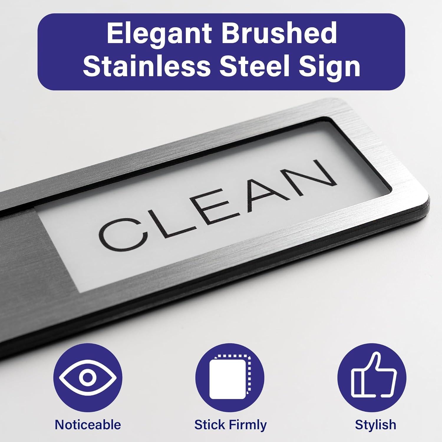 Imán para Lavavajillas Limpio Sucio WeddingSteps 19.8x7.1cm