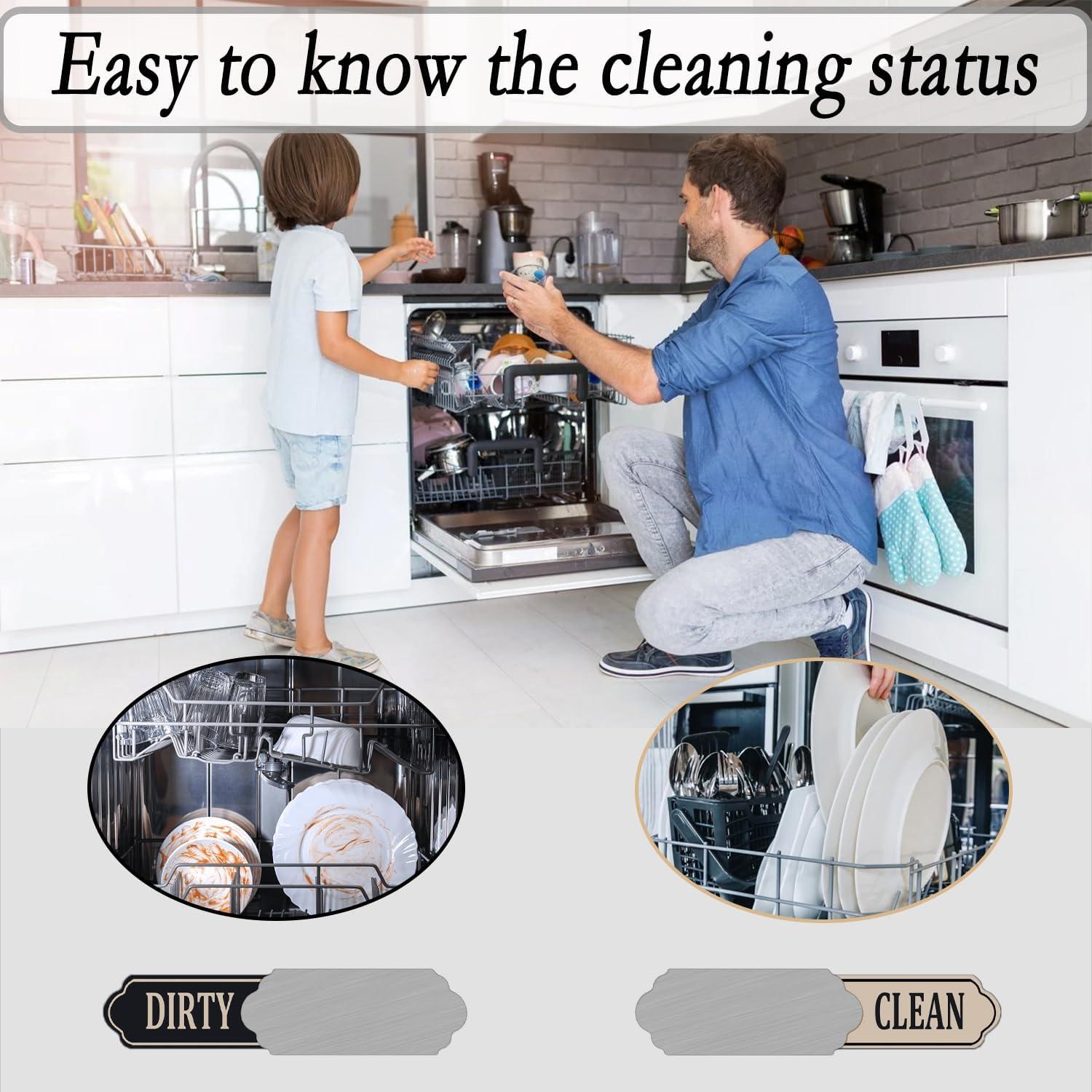 Imán de Lavavajillas Limpio Sucio Folyming 17.78x3.81cm