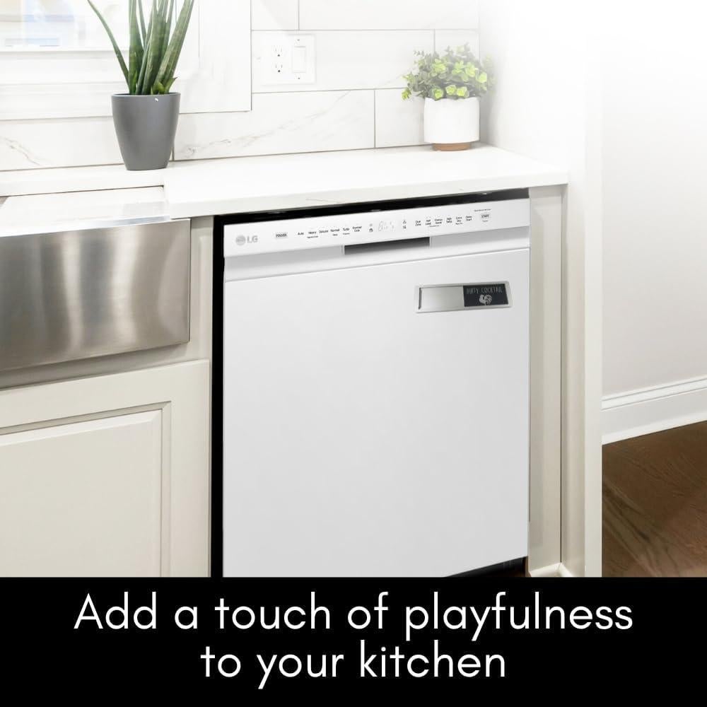 Imán de Lavavajillas Limpio Sucio Pretty Inappropriate 17.78x5.08cm