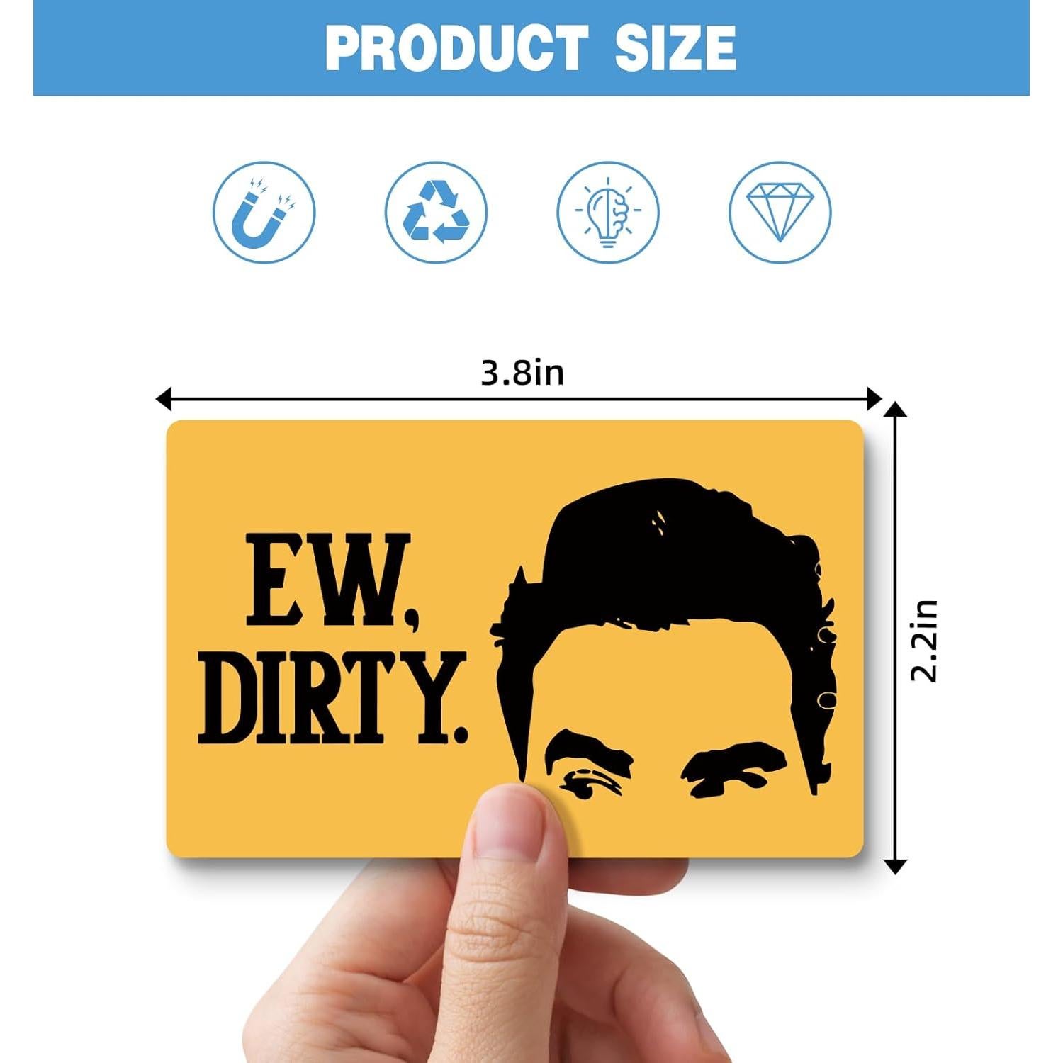 Imán de Lavavajillas Doble Cara Advivio 9.7x5.6cm Limpio Sucio