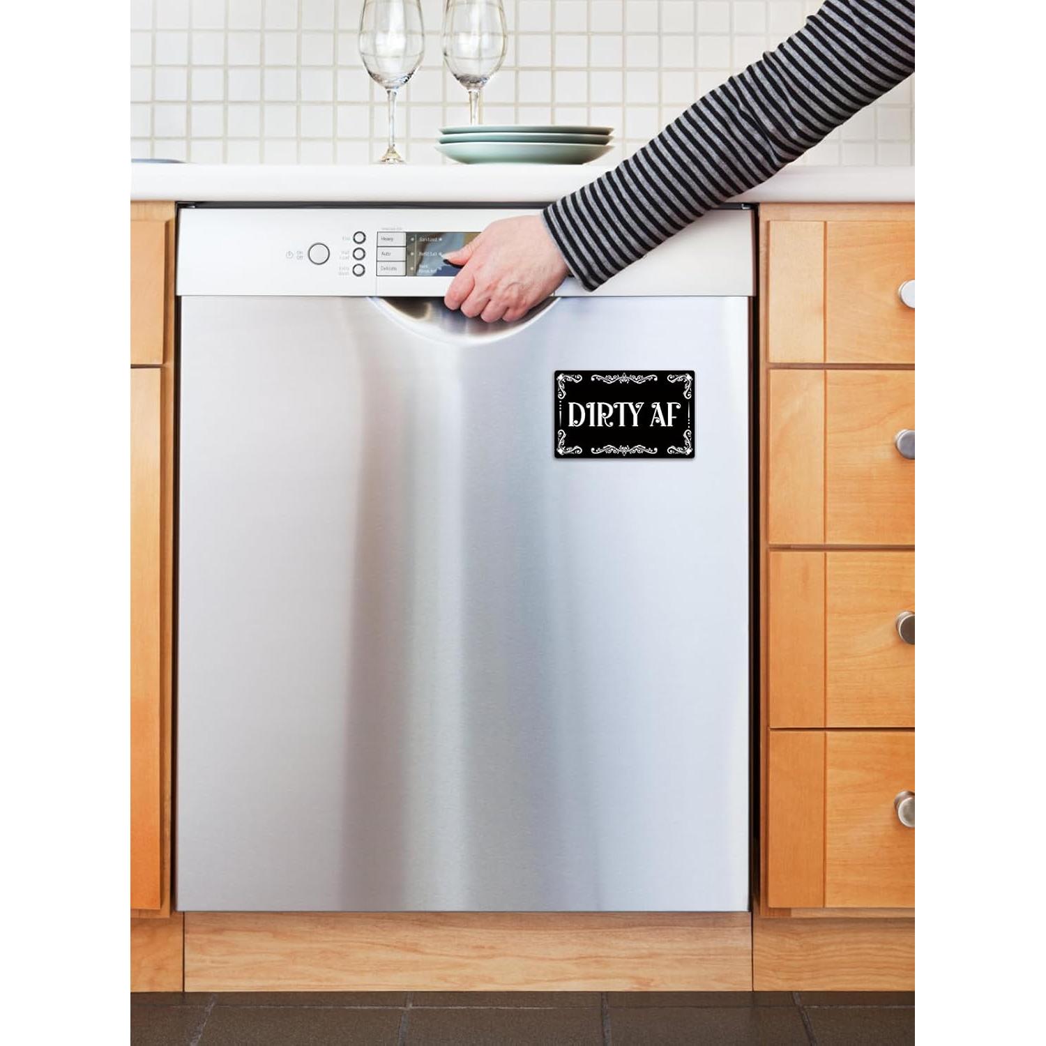 Imán Limpio Sucio PWHINGN Doble Cara 9.7x5.6cm PVC