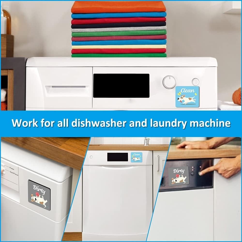 Imán Limpio/Sucio Umtiti 8.89x7.87cm Doble Cara Perro