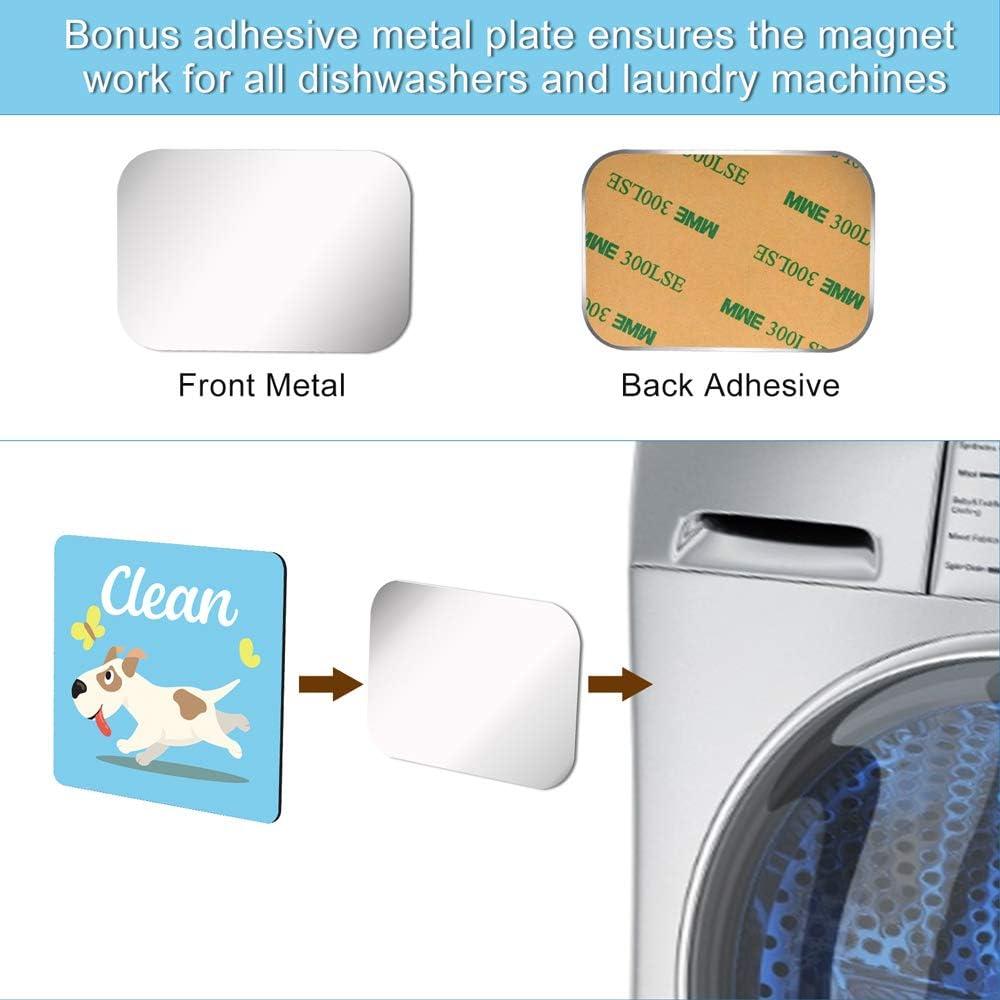 Imán Limpio/Sucio Umtiti 8.89x7.87cm Doble Cara Perro