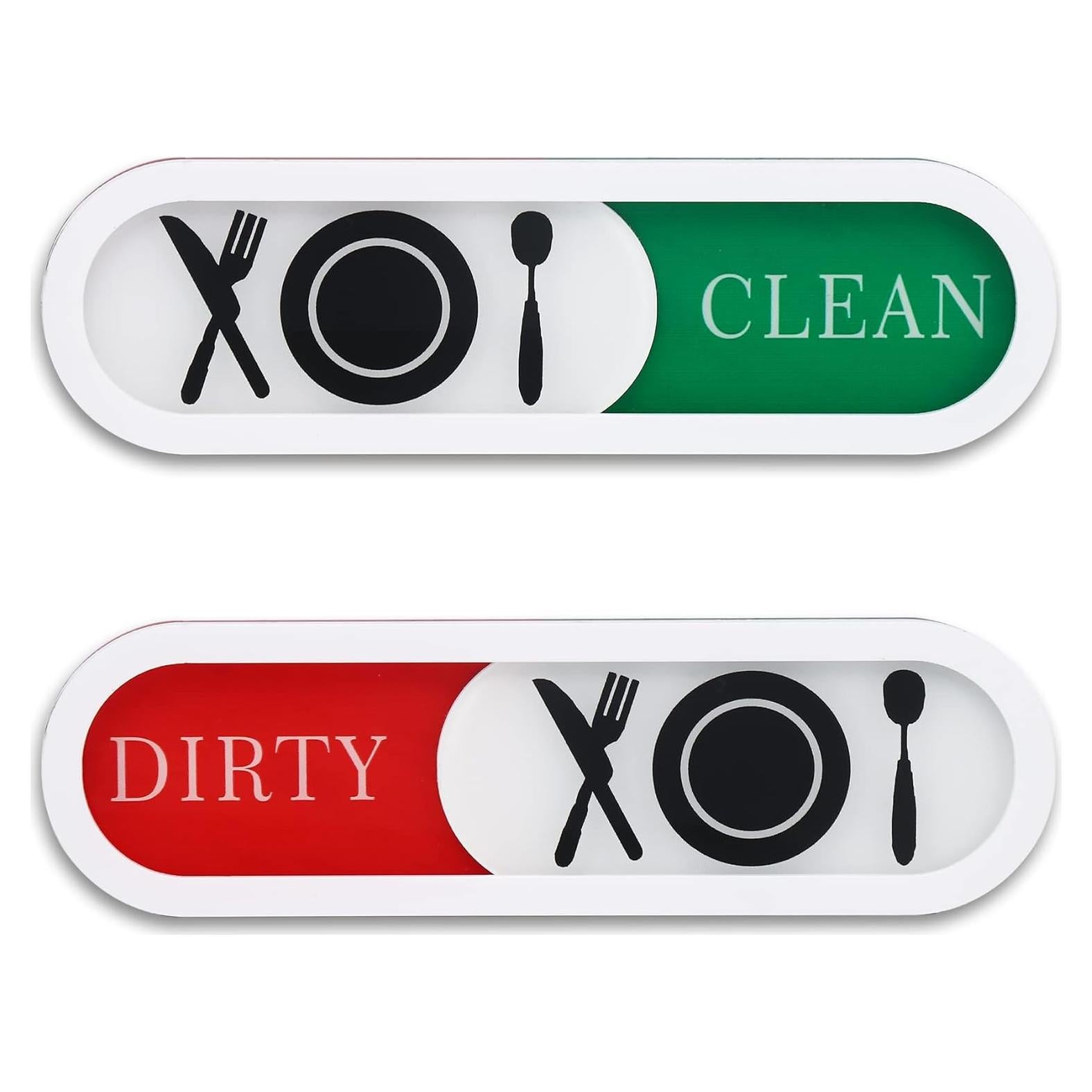 Cartel Limpio Sucio para Lavavajillas Shadeking Acrílico