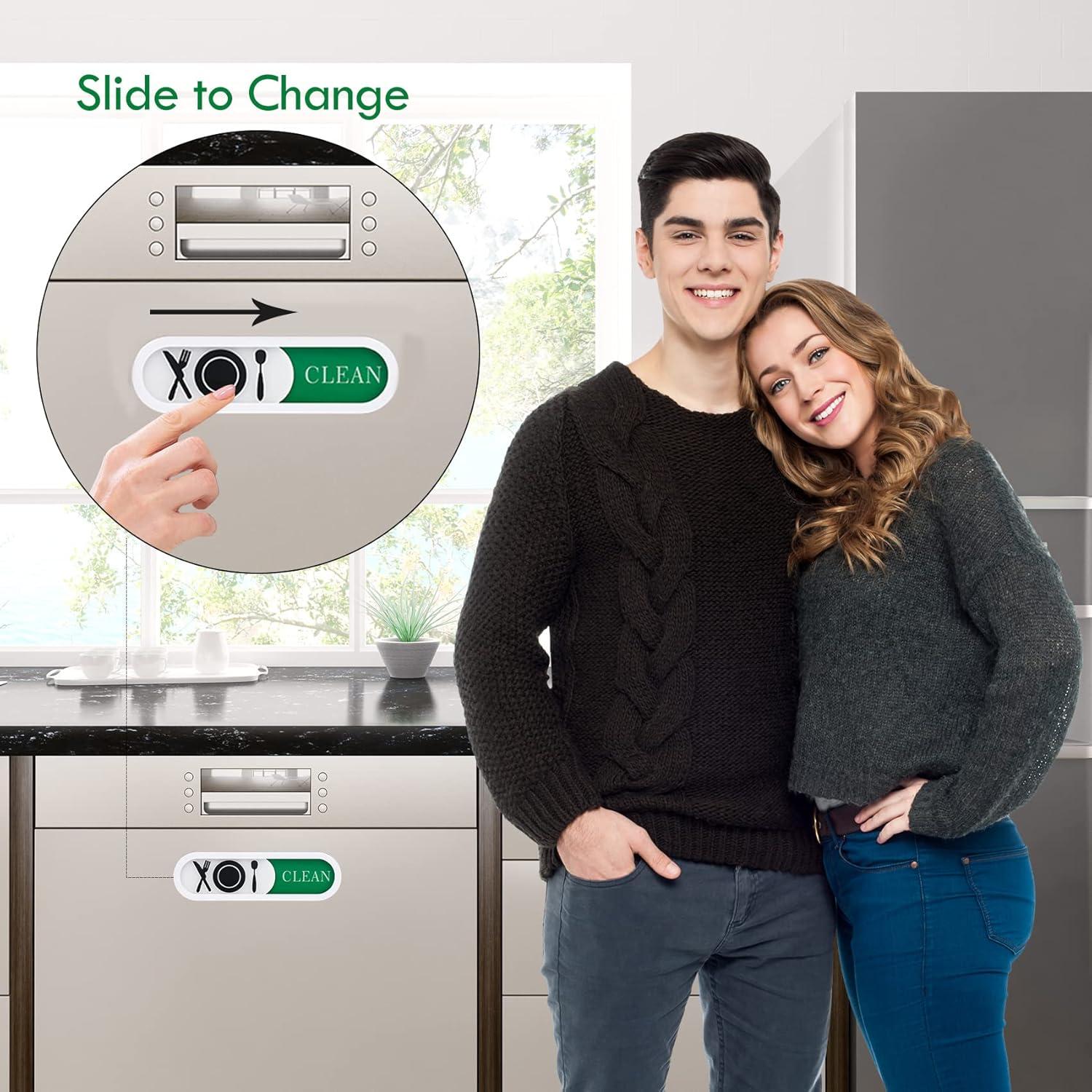 Cartel Limpio Sucio para Lavavajillas Shadeking Acrílico