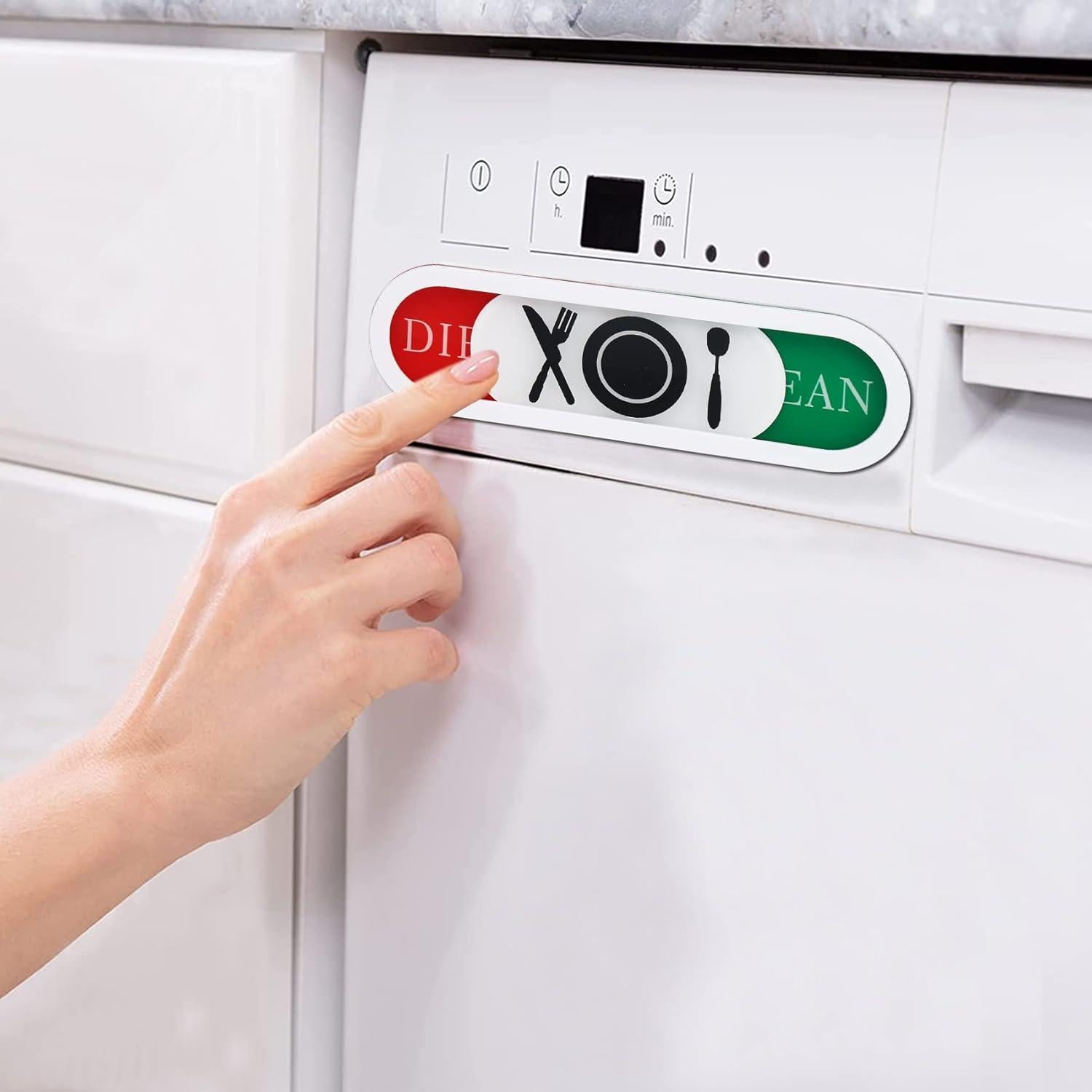 Cartel Limpio Sucio para Lavavajillas Shadeking Acrílico