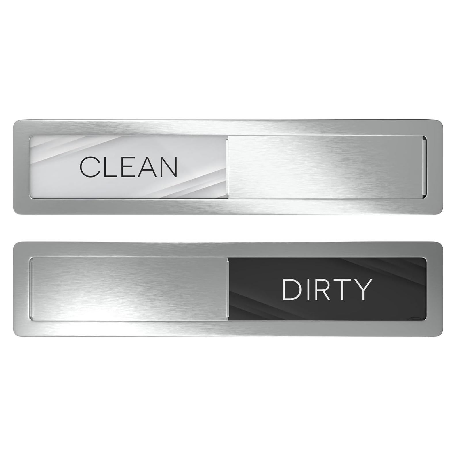 Imán Limpio Sucio para Lavavajillas Acero Inoxidable 17.78cm