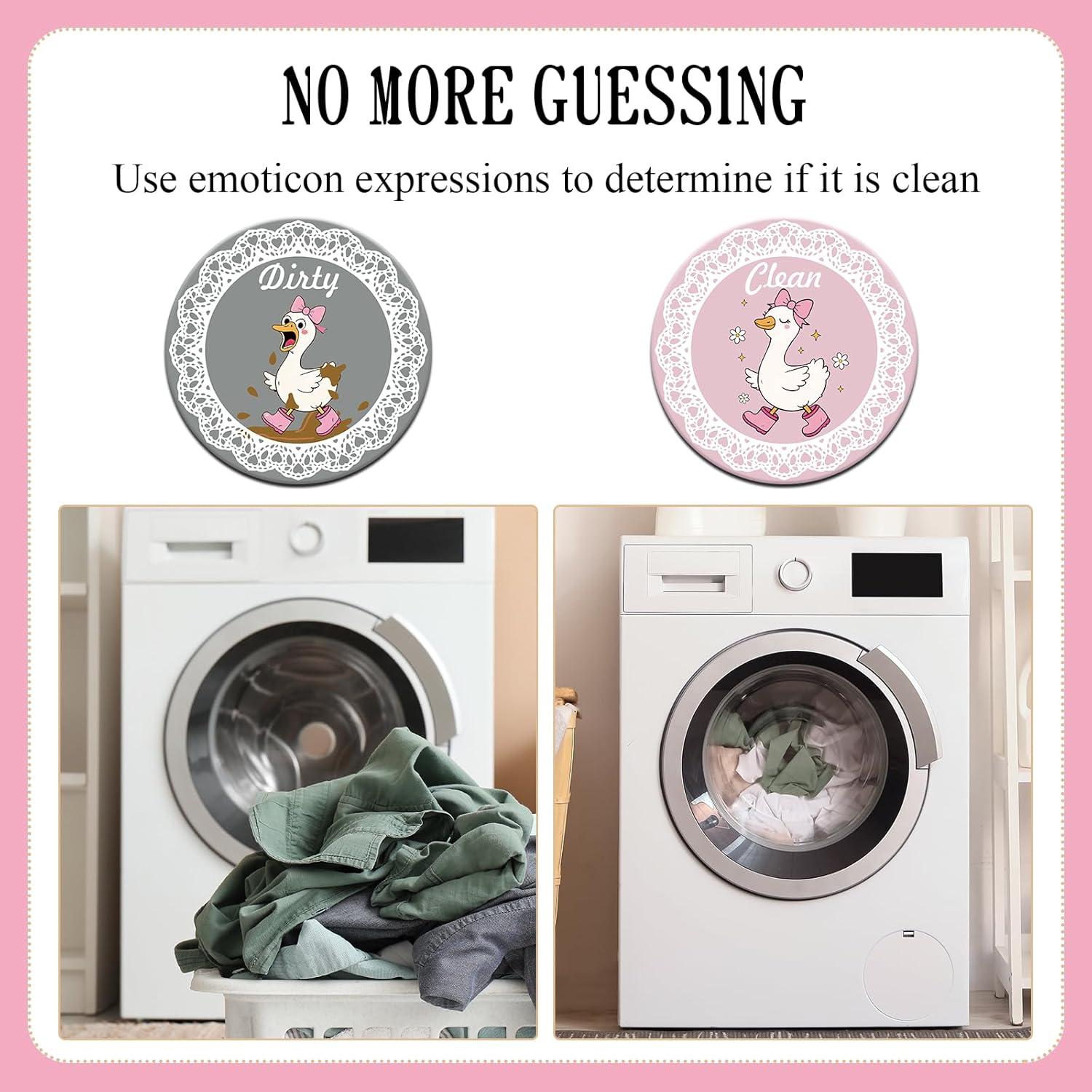 Imán de Lavavajillas Dazoratix Limpio Sucio Ganso Divertido