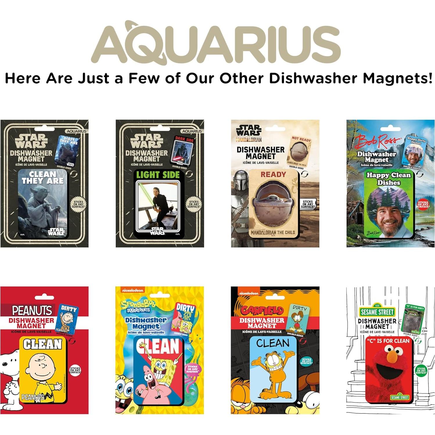 Imán de Lavavajillas Yoda Star Wars AQUARIUS - Doble Cara