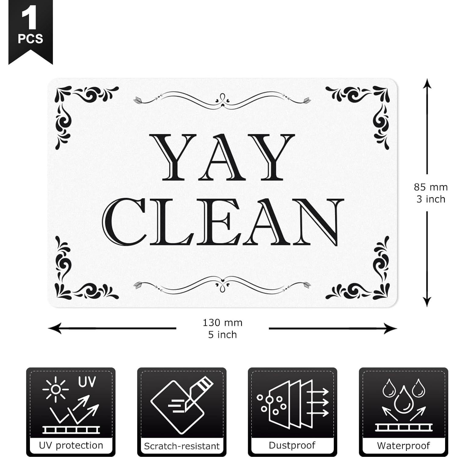 Imán de Lavavajillas Limpio Sucio Anobell 12.7 x 7.6 cm